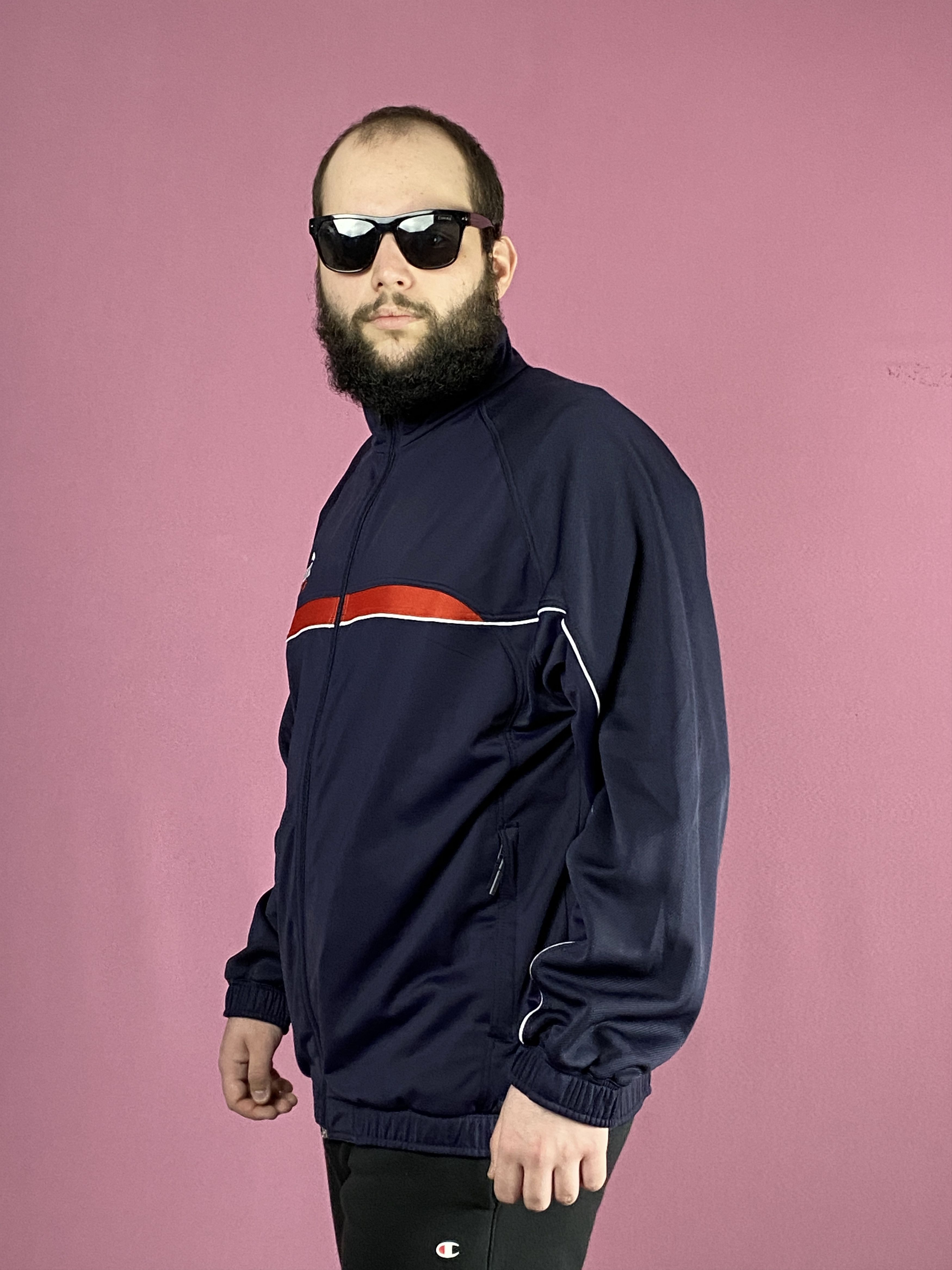 Puma × Vintage 90s Puma Vintage Men's Track Jacket - L Size US L / EU 52-54 / 3 - 2 Thumbnail