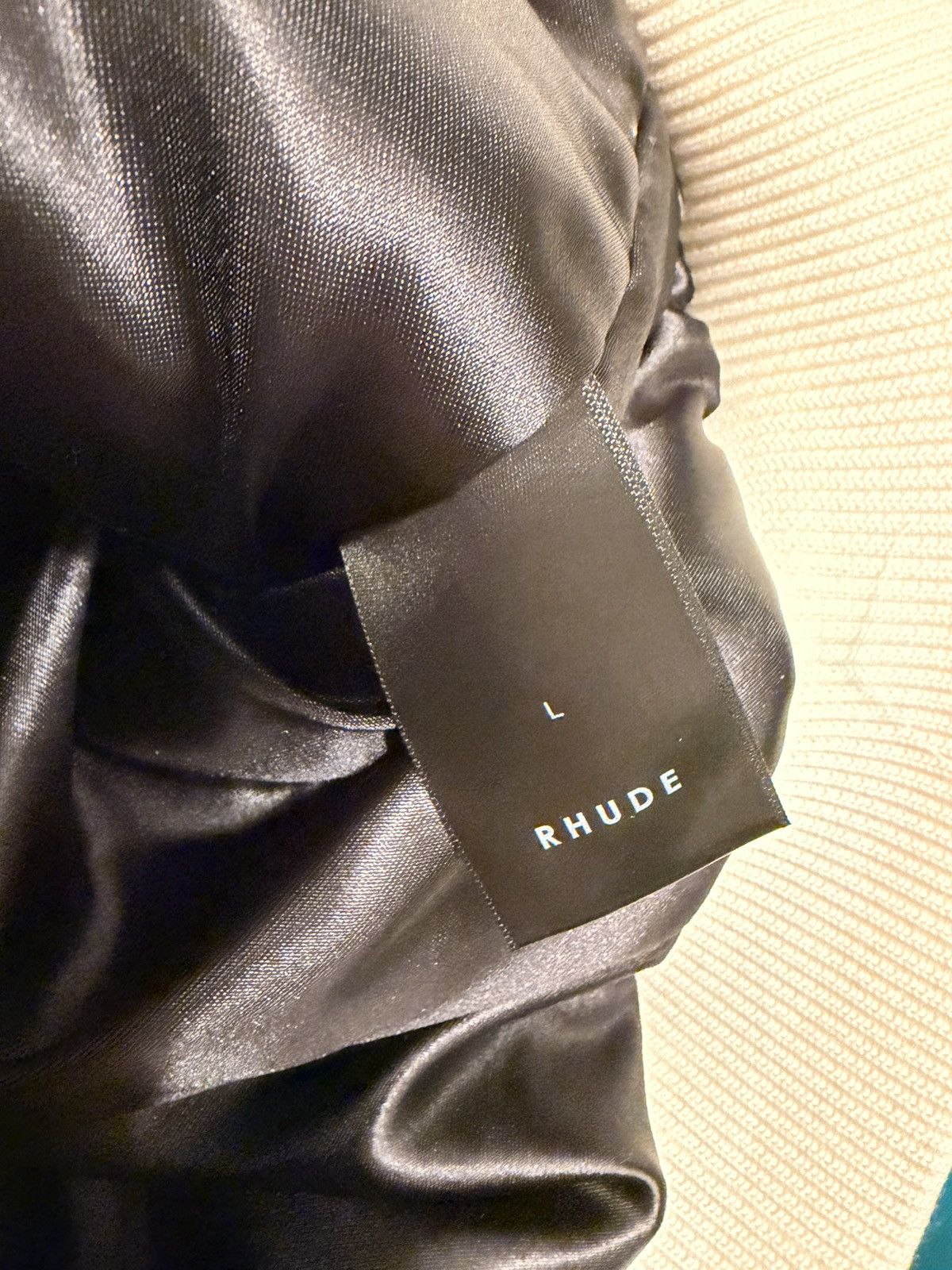Rhude Rhude Smoking Bomber Jacket Vegas SS 2022 — Size L Size US L / EU 52-54 / 3 - 6 Thumbnail