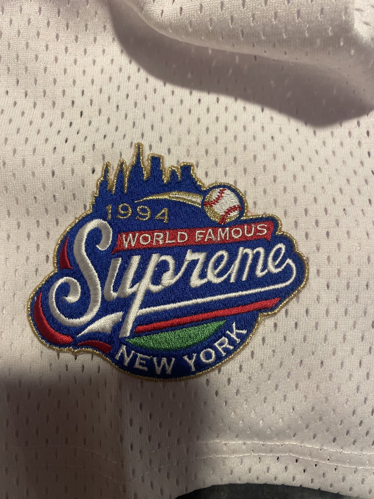 Supreme Supreme s logo baseball jersey Size US XXL / EU 58 / 5 - 3 Thumbnail