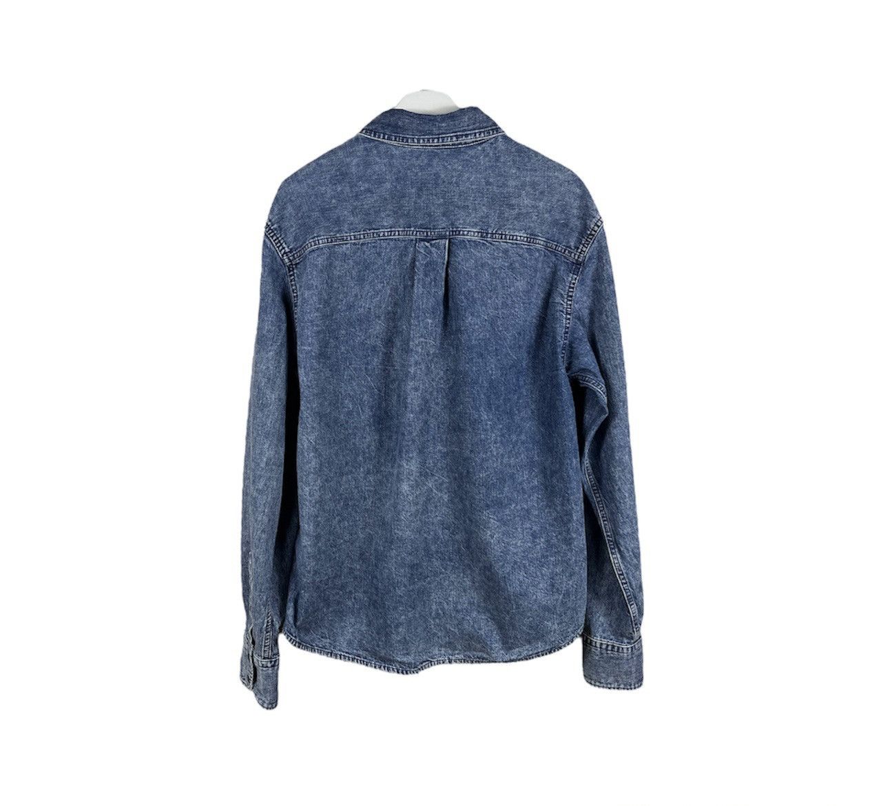 Isabel Marant × Isabel Marant Etoile Isabel Marant Etoile Danis denim shirt washed acid pockets Size M / US 6-8 / IT 42-44 - 2 Thumbnail