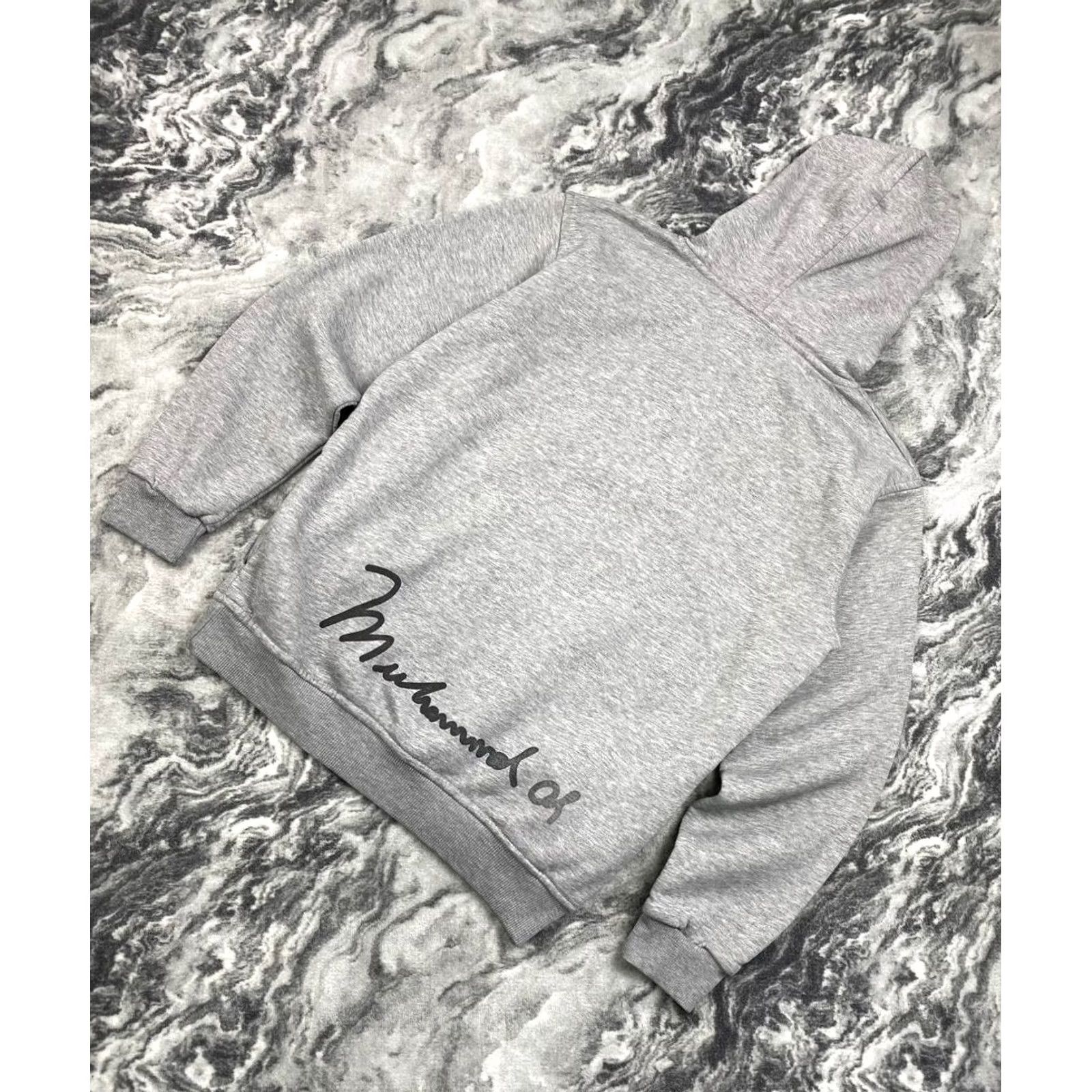 Dolce & Gabbana VINTAGE Dolce&Gabbana Muhammed Ali Big Logo 90s Hoodie Men L Gray Shirt Hoodie 90s Mens Size US L / EU 52-54 / 3 - 7 Thumbnail