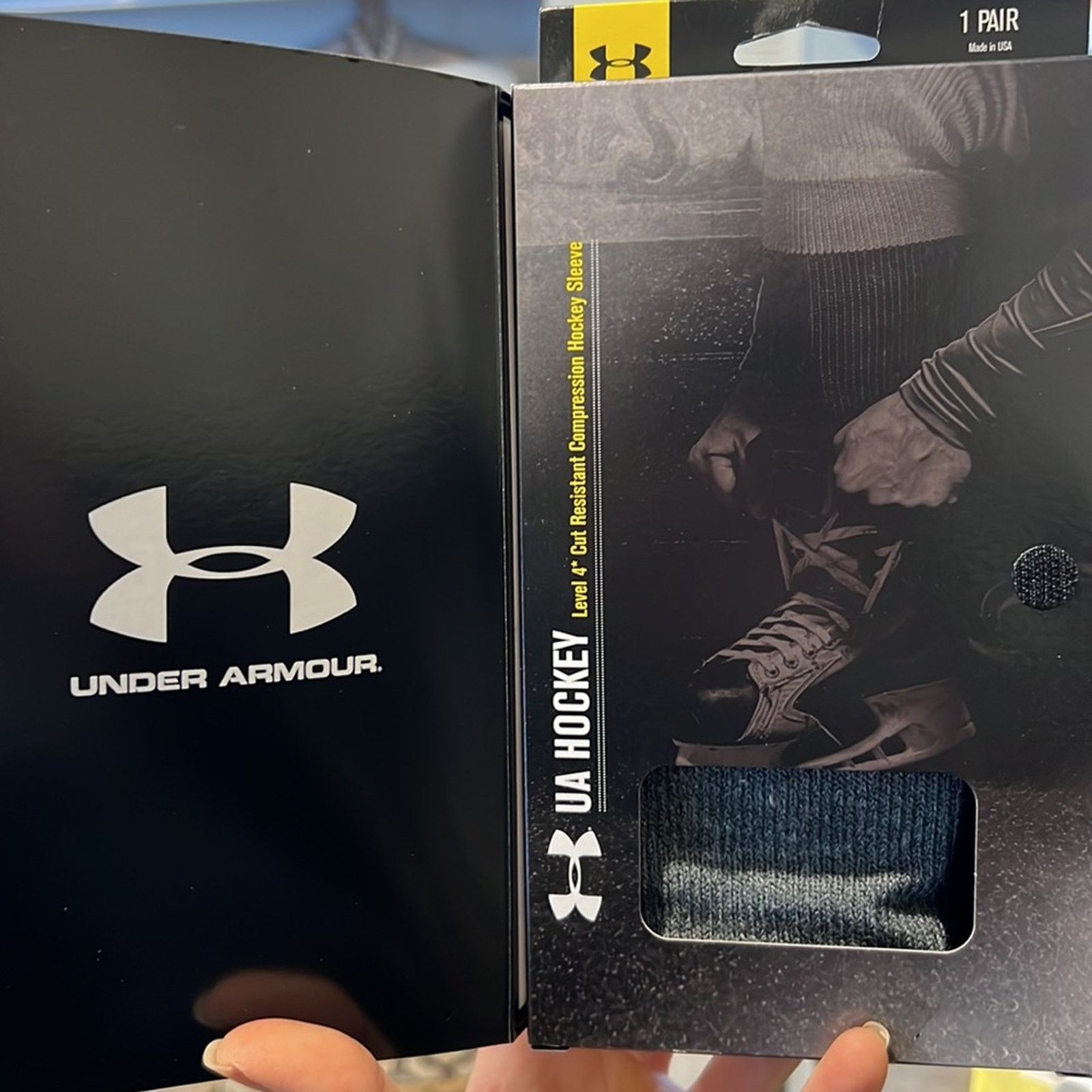 Under Armour Under Armour Hockey Cut Resistant Compression Sleeve/Sock Size ONE SIZE - 5 Thumbnail