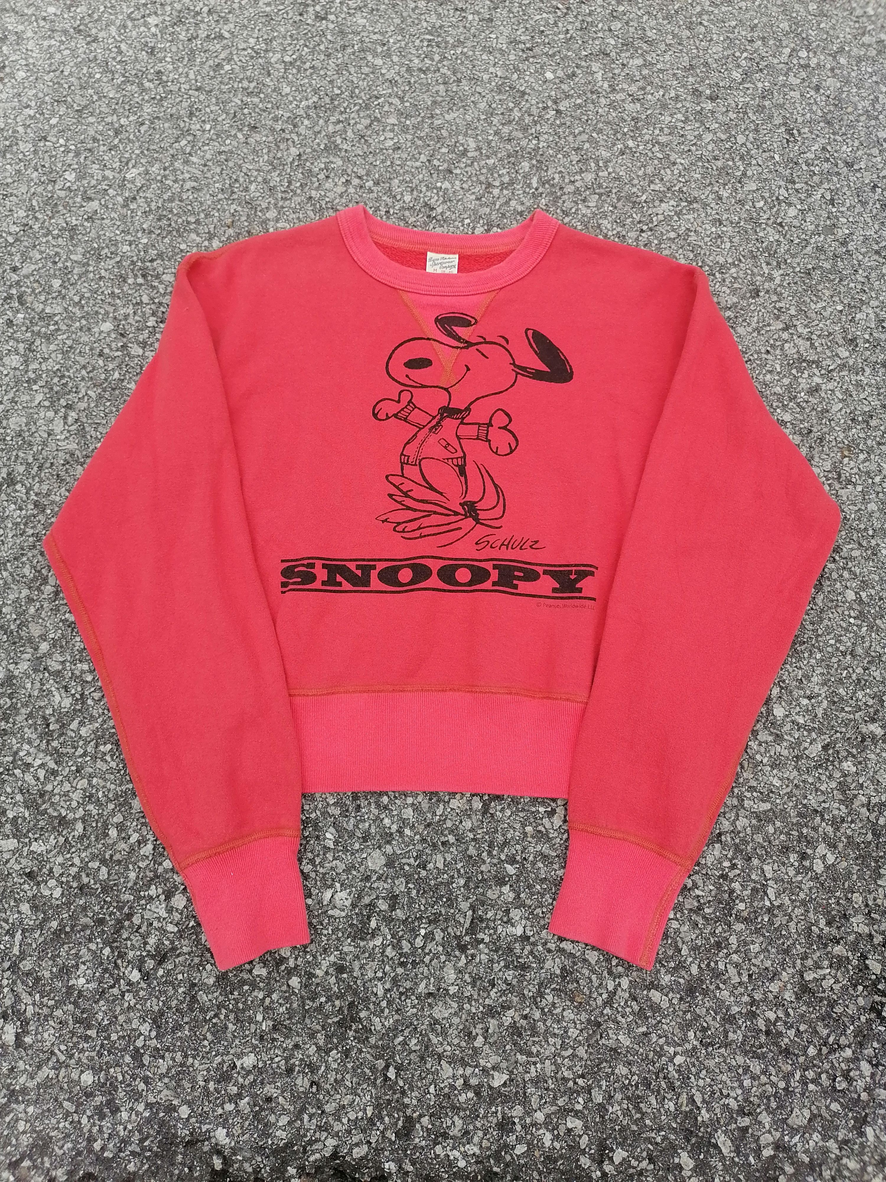 Buzz Rickson's Buzz Rickson's Snoopy Peanuts By Schulz Cropped Sweatshirts Size US M / EU 48-50 / 2 - 1 Thumbnail