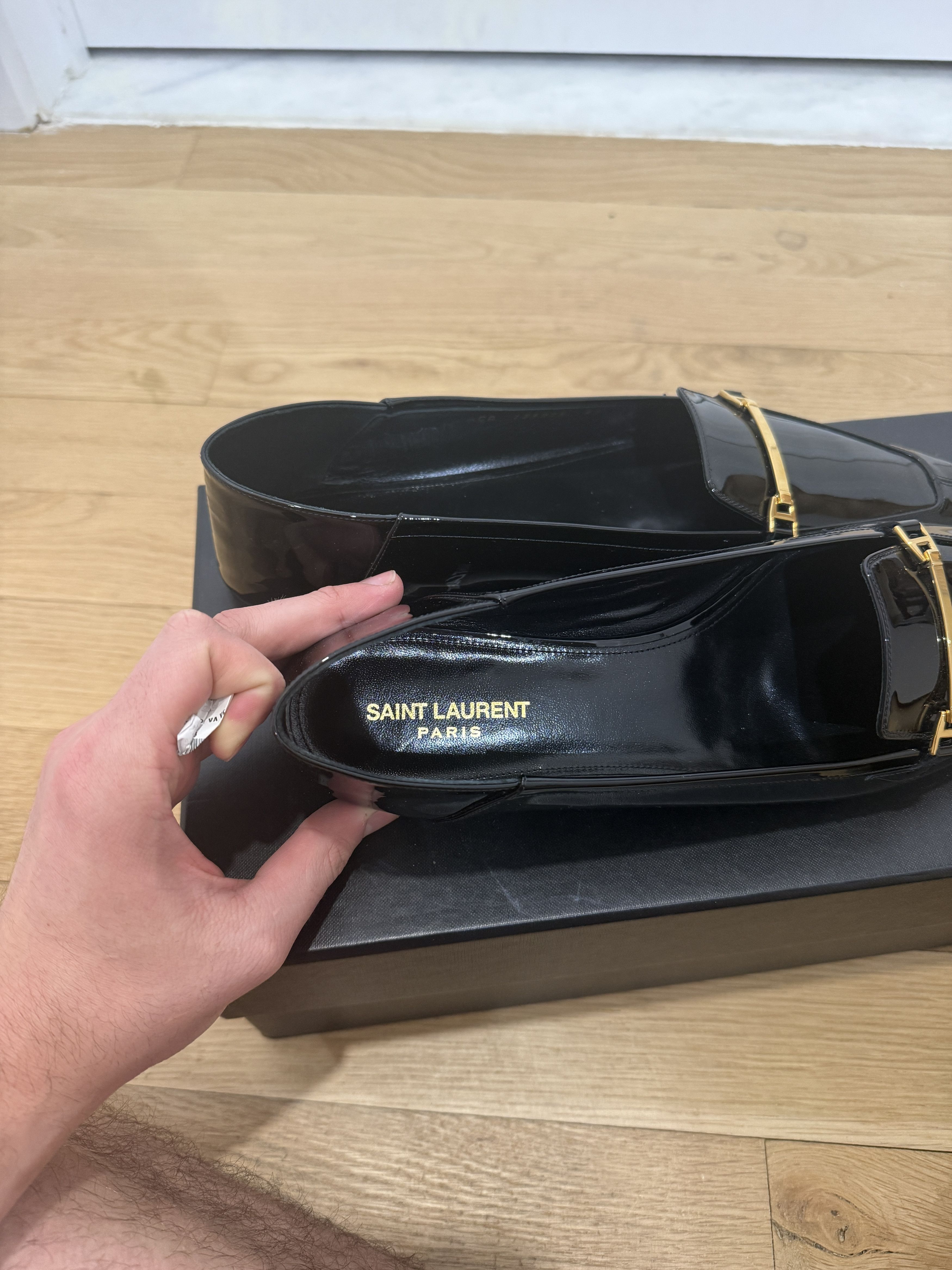 Saint Laurent Paris Chris Slipper Size US 10 / EU 43 - 4 Thumbnail