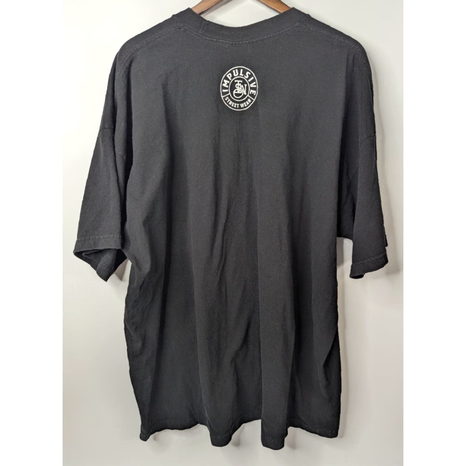 Vintage VINTAGE Pro 5 Streetwear Shirt 4XL Black T-Shirt Crew Neck Short Sleeve Heavyweight Cotton Men 90s 4XL Pro 5 Soy Del Este Size US XXL / EU 58 / 5 - 4 Thumbnail