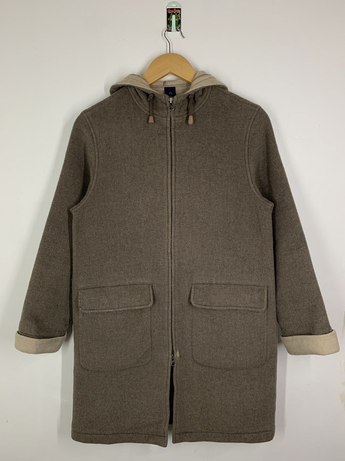 Lands' End × Vintage 🔥 Vintage 90s LANDS END Wool Jacket Size US XS / EU 42 / 0 - 1 Thumbnail