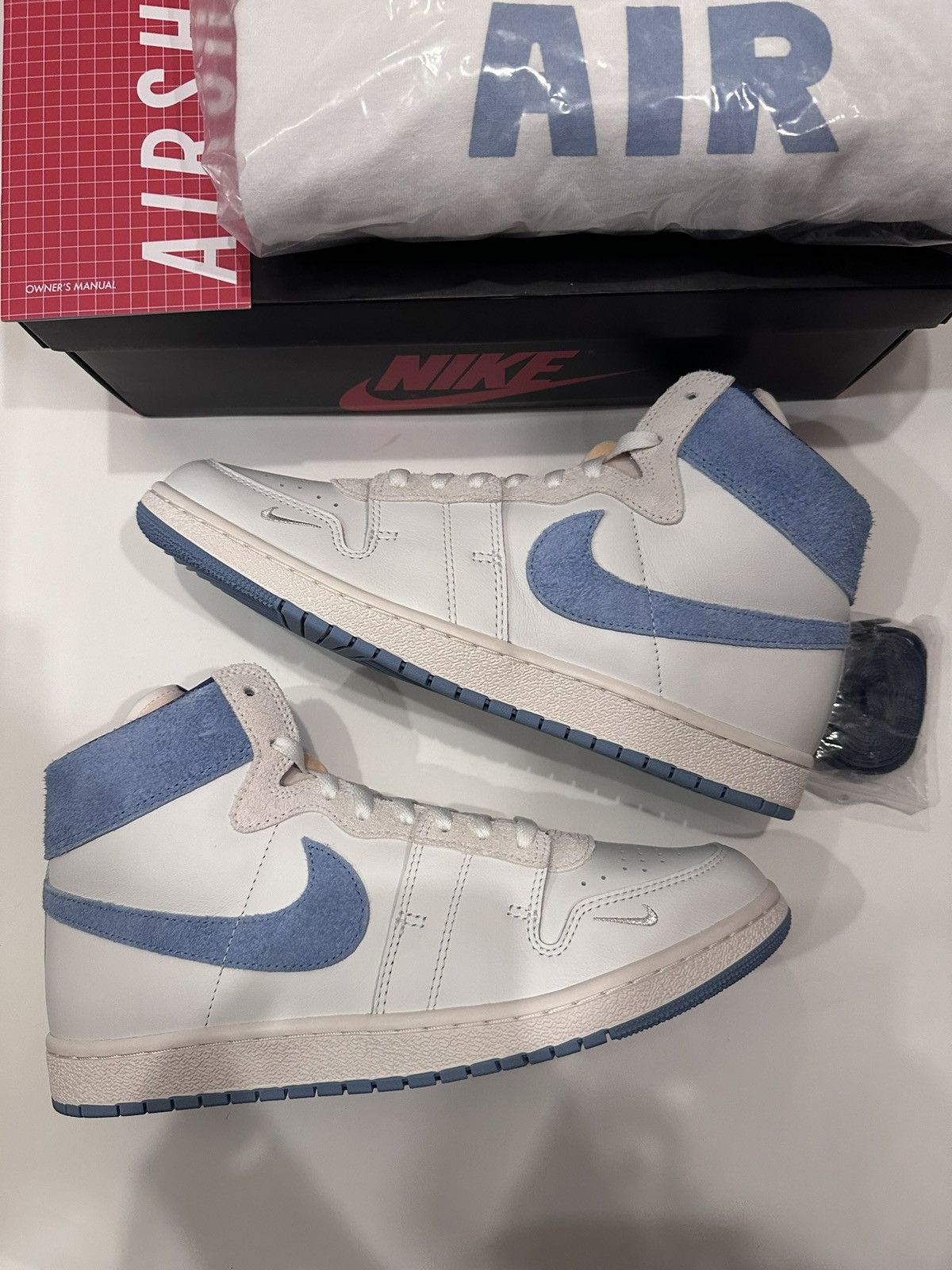 image of Nike Air Ship Nigel Sylvester Bike Air F&f Size 11 Shoes in White, Men's