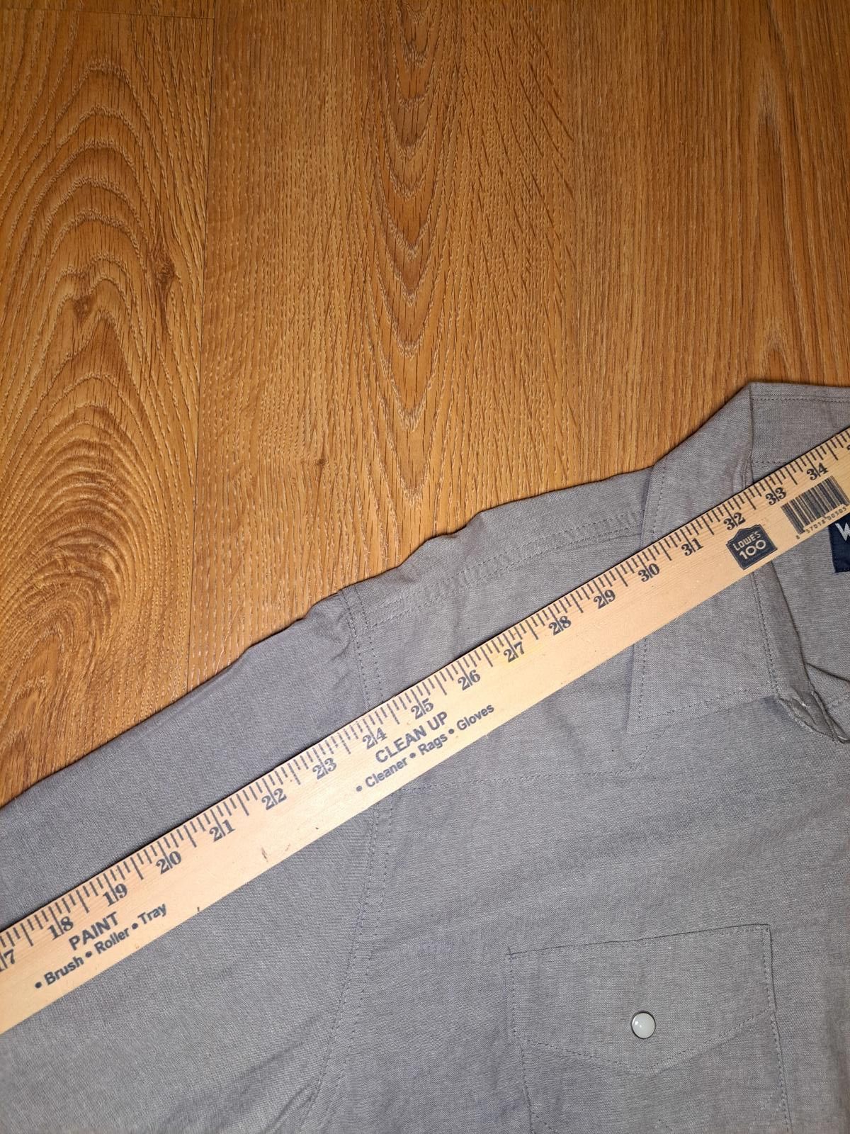 Wrangler VINTAGE Wrangler Pearl Snap Shirt Brushpopper Mens XXL Gray Size US XXL / EU 58 / 5 - 9 Thumbnail