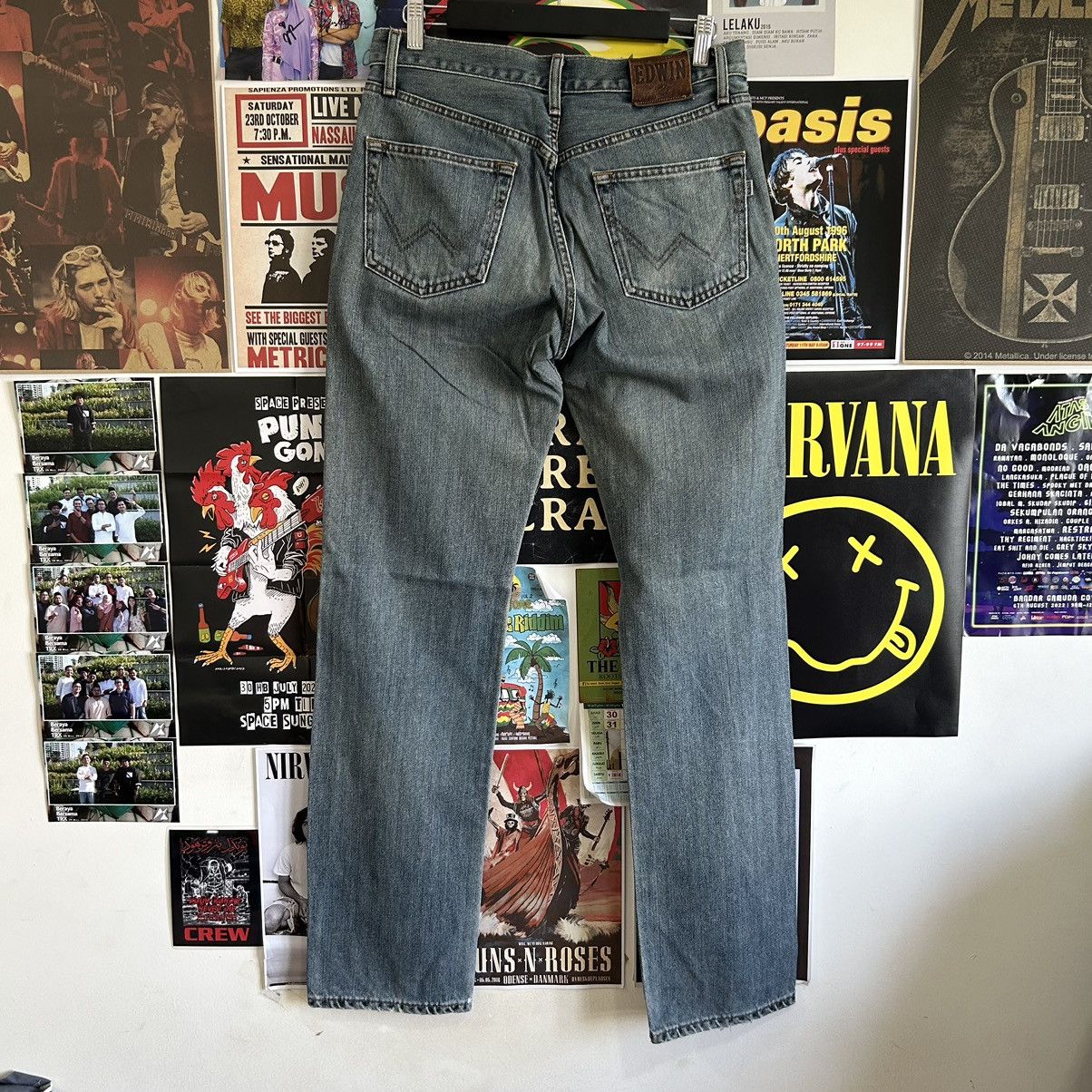 Edwin Vintage Edwin 403 Y2K Straight Cut Jeans Size US 31 - 8 Thumbnail