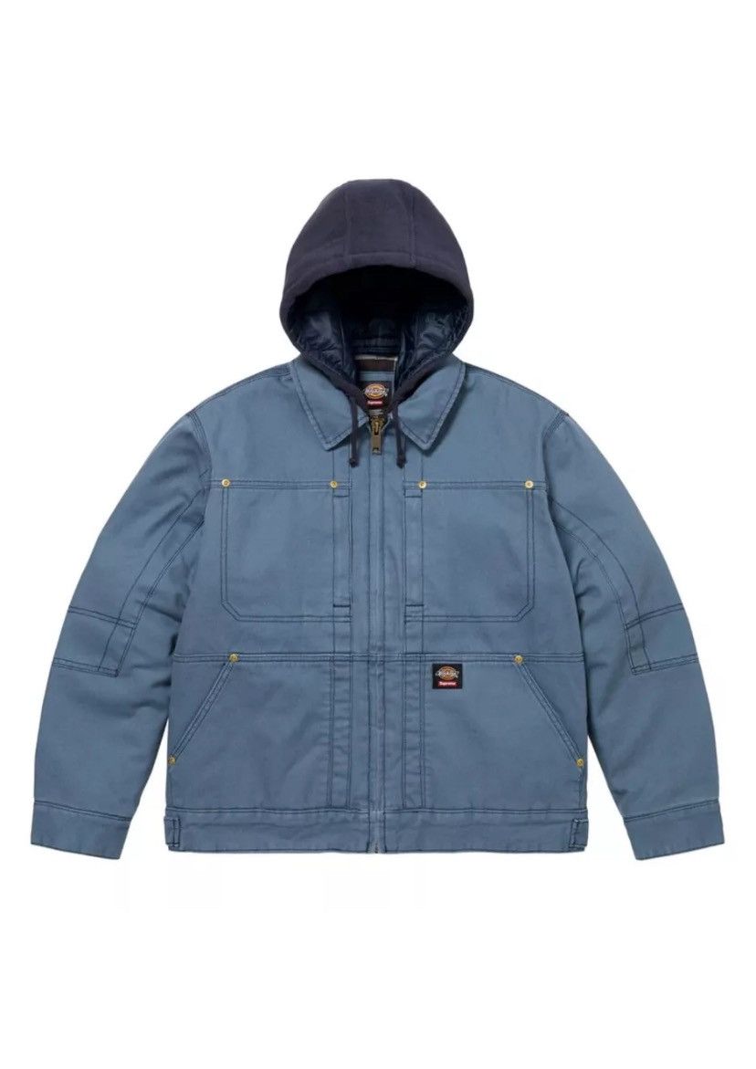 スノーボード Supreme HJR Trompe Loeil WorkJacket Blue Buy Supreme