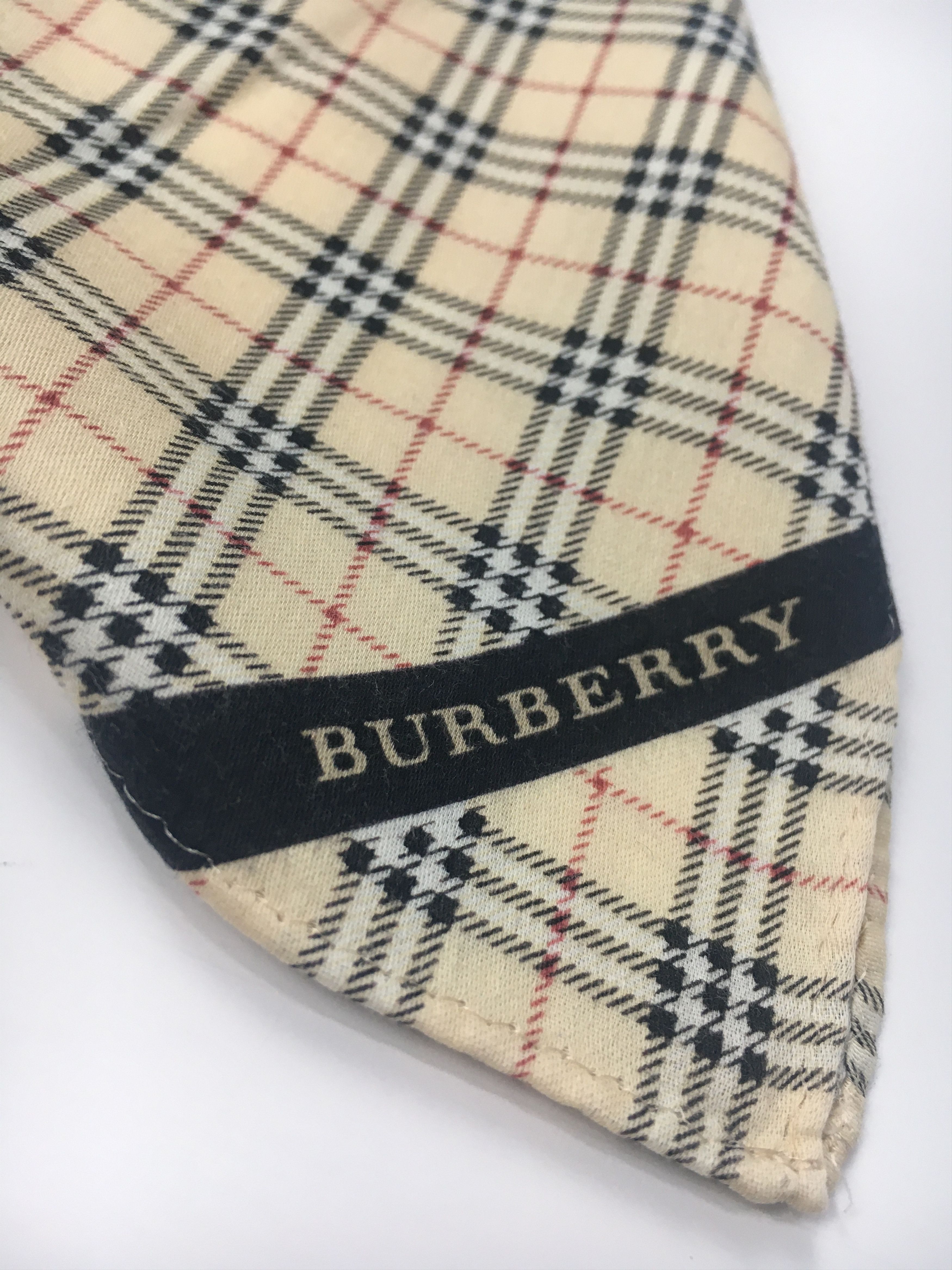Burberry Burberry Novacheck Handkerchief Bandana Neckerchief HKC0035 Size ONE SIZE - 4 Thumbnail