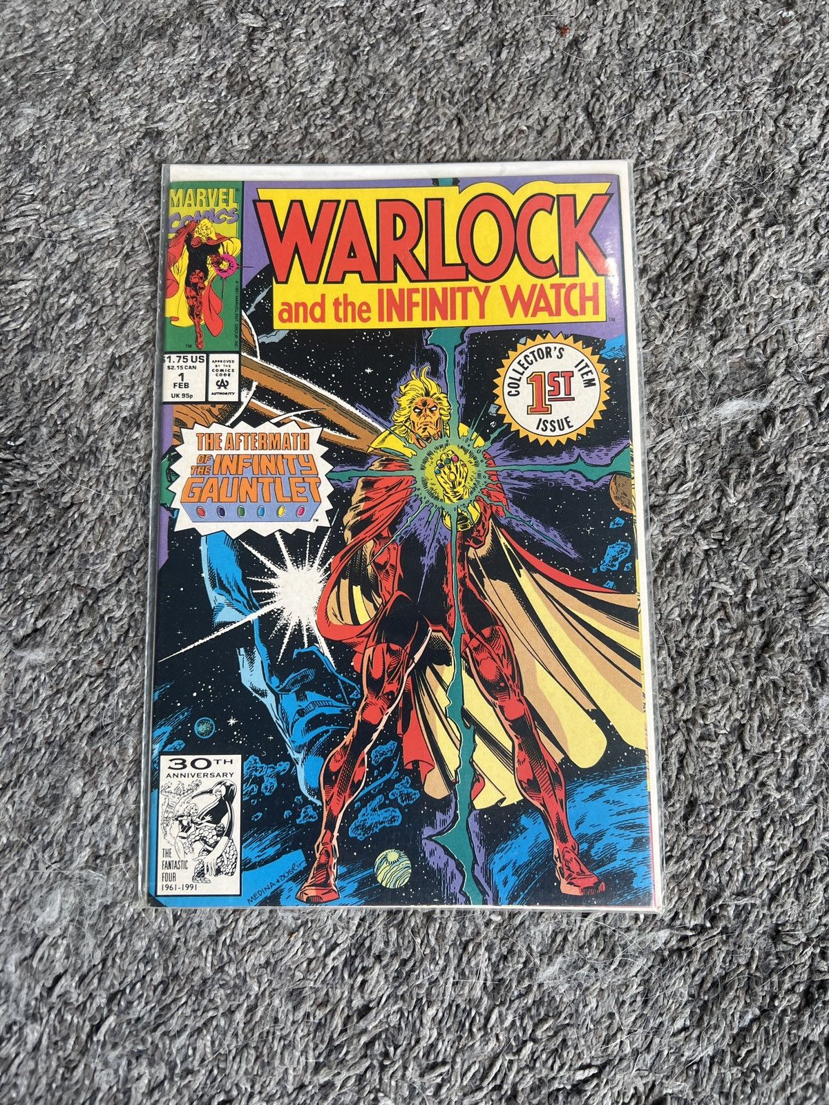 Marvel Comics 1992 Marvel Comics Warlock And The Infinity Watch Vol. 1 #1 Size ONE SIZE - 1 Thumbnail