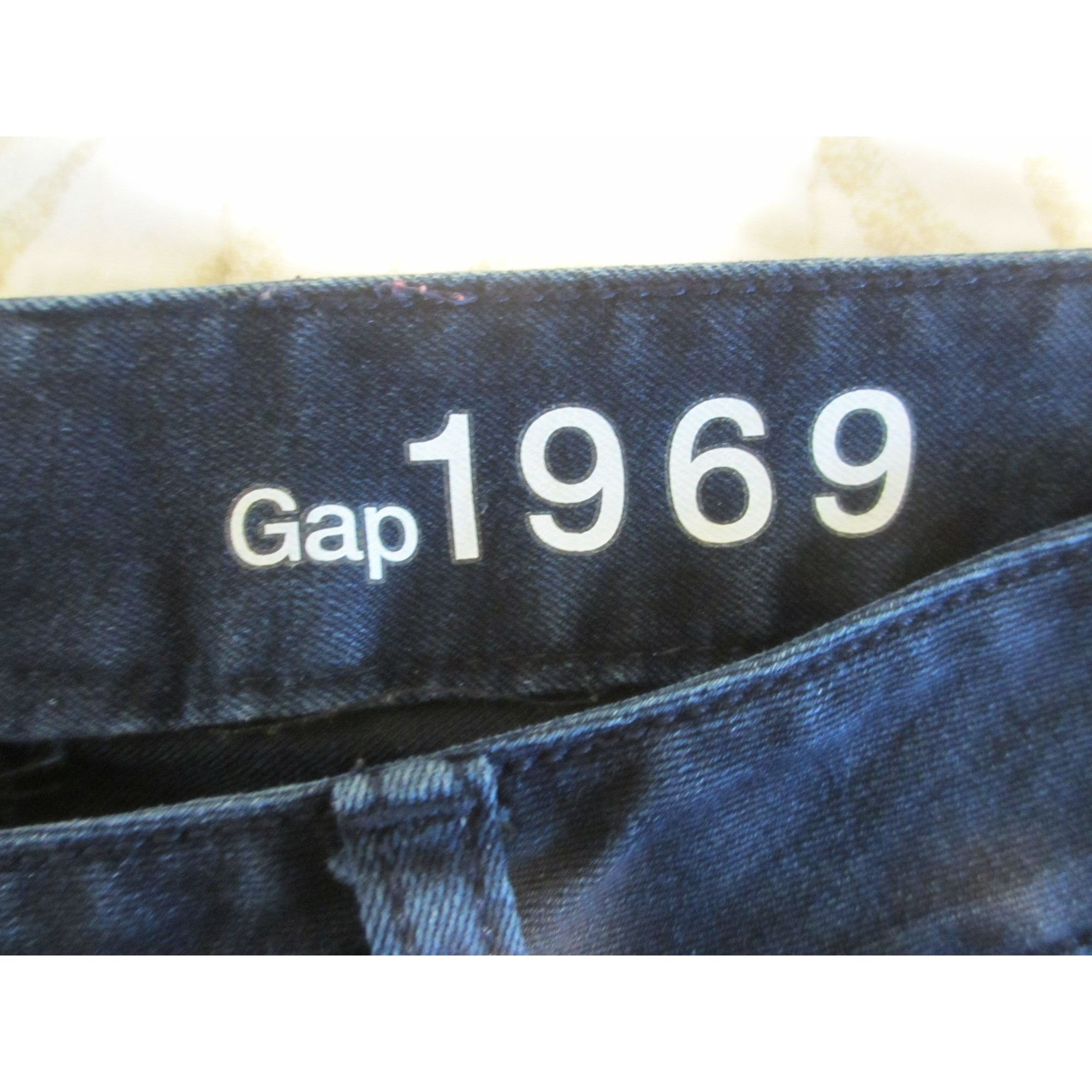 Gap GAP 1969 LONG AND LEAN BLUE JEANS 29/8R EXCELLENT CONDITION Size 29" - 2 Thumbnail