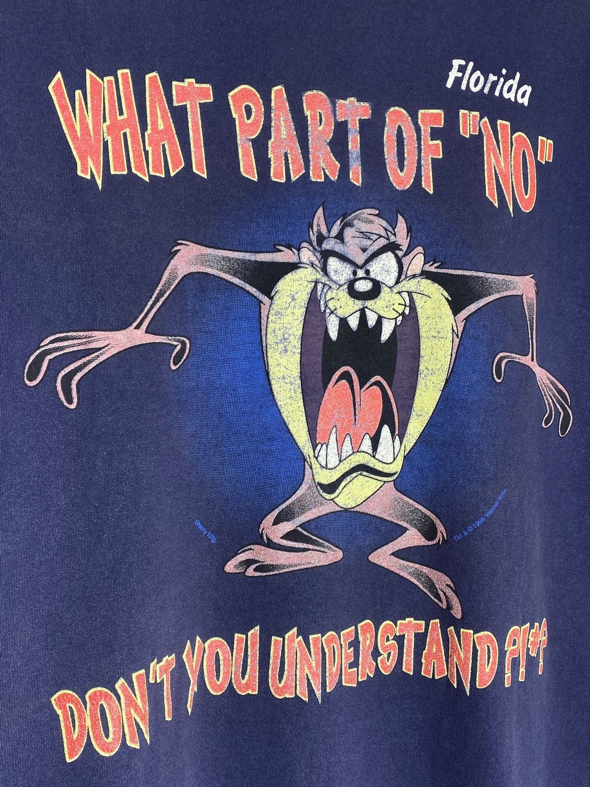 Vintage Vintage 90s Taz Looney Tunes T-shirt Graphic Tee Sherry’s Size US XL / EU 56 / 4 - 4 Thumbnail