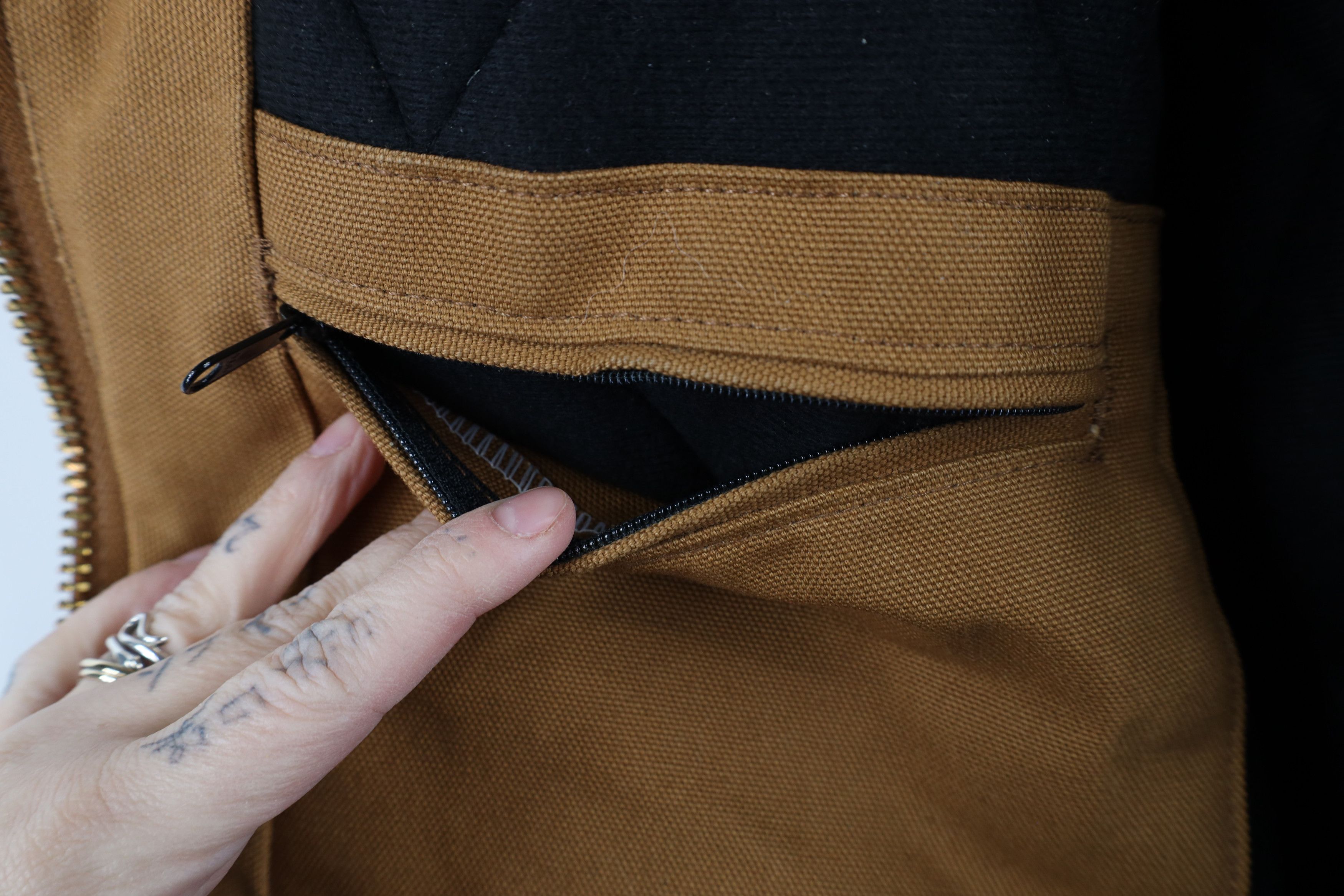 Carhartt Vintage Y2K Carhartt Quilted Hooded Canvas Jacket Duck USA Size US XXL / EU 58 / 5 - 11 Thumbnail