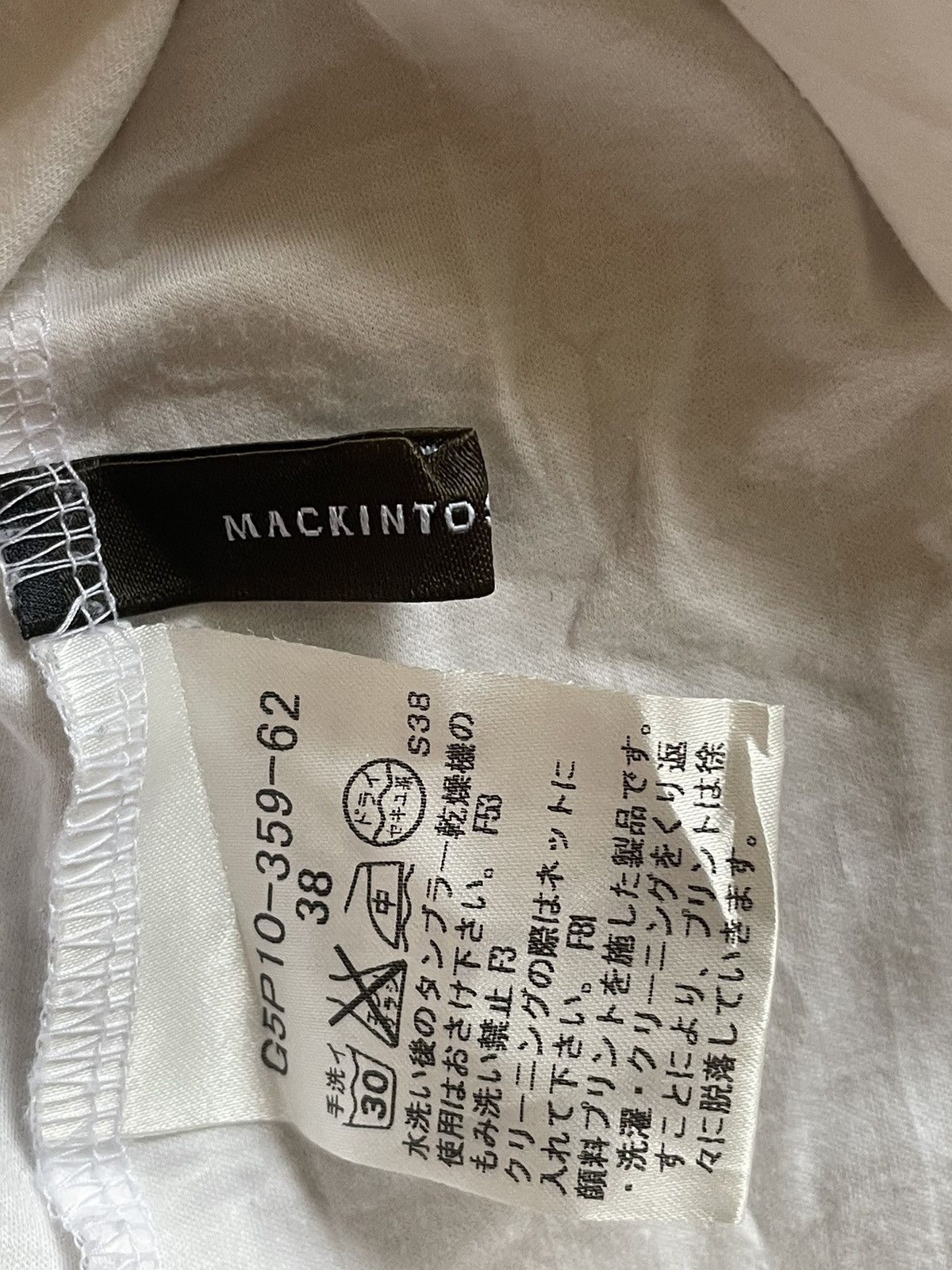 Mackintosh Mackintosh London Flower TShirt Size XS / US 0-2 / IT 36-38 - 3 Thumbnail