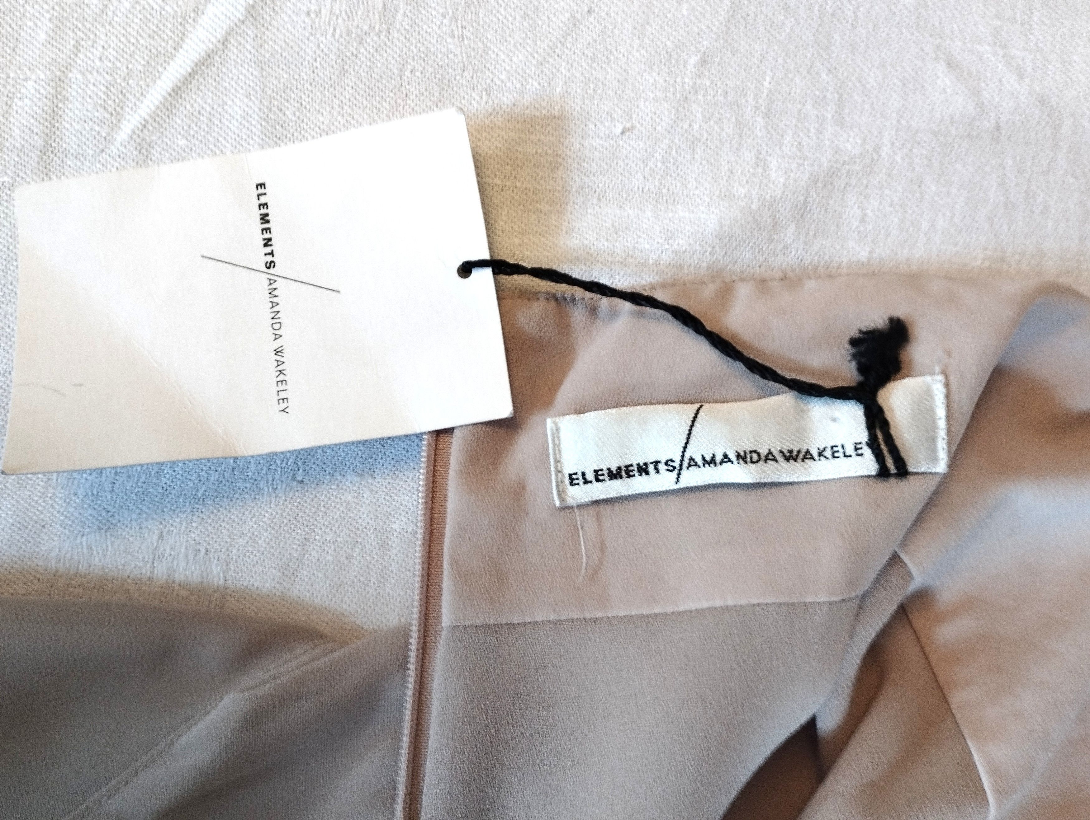 Designer Amanda Wakeley Robe Sculpturale Soirée Cérémonie T XL/XXL Size XL / US 12-14 / IT 48-50 - 5 Thumbnail