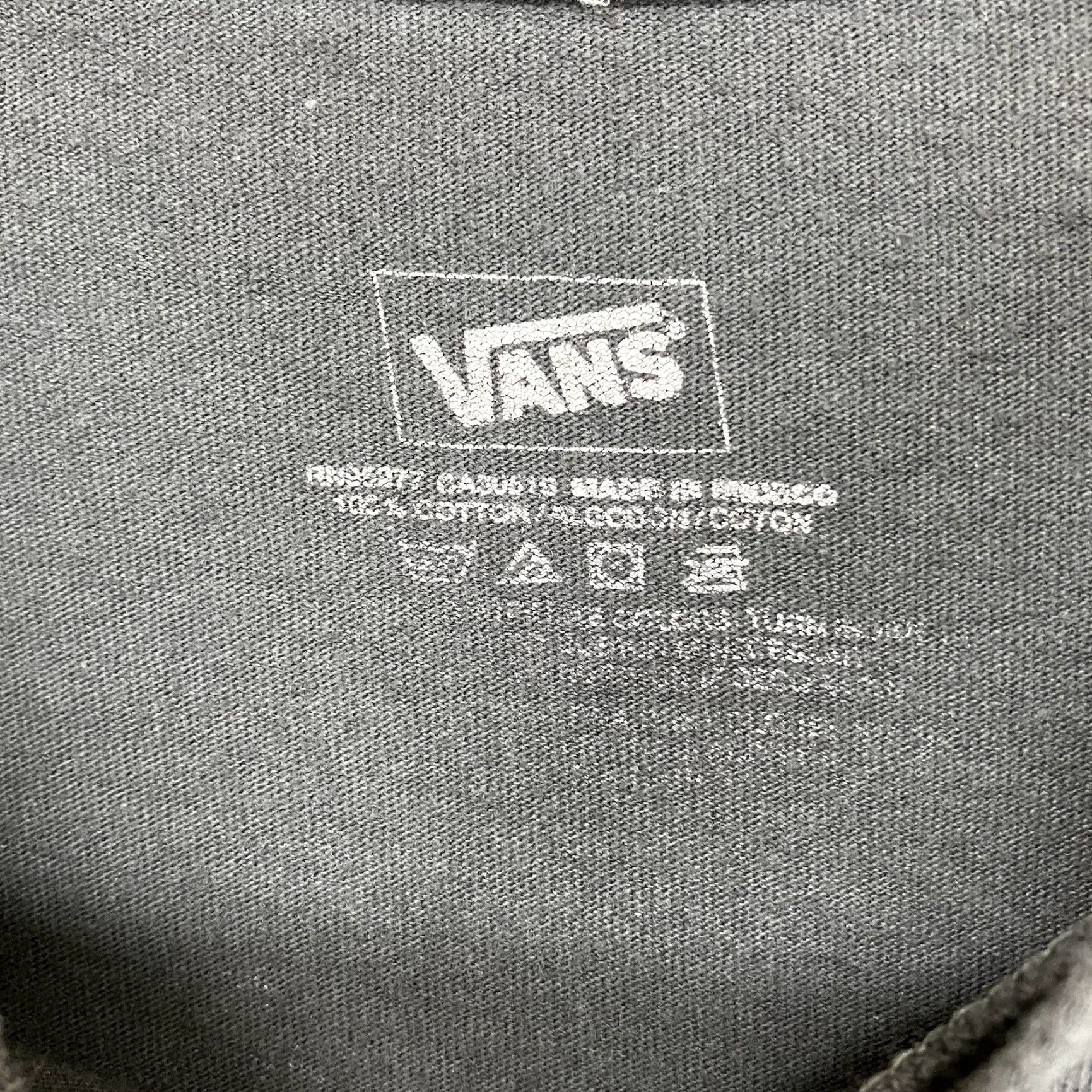 Vans VANS T Shirt Men Large Gray Skater Short Sleeve Neon Abstract Graphic All Cotton Size US L / EU 52-54 / 3 - 4 Thumbnail