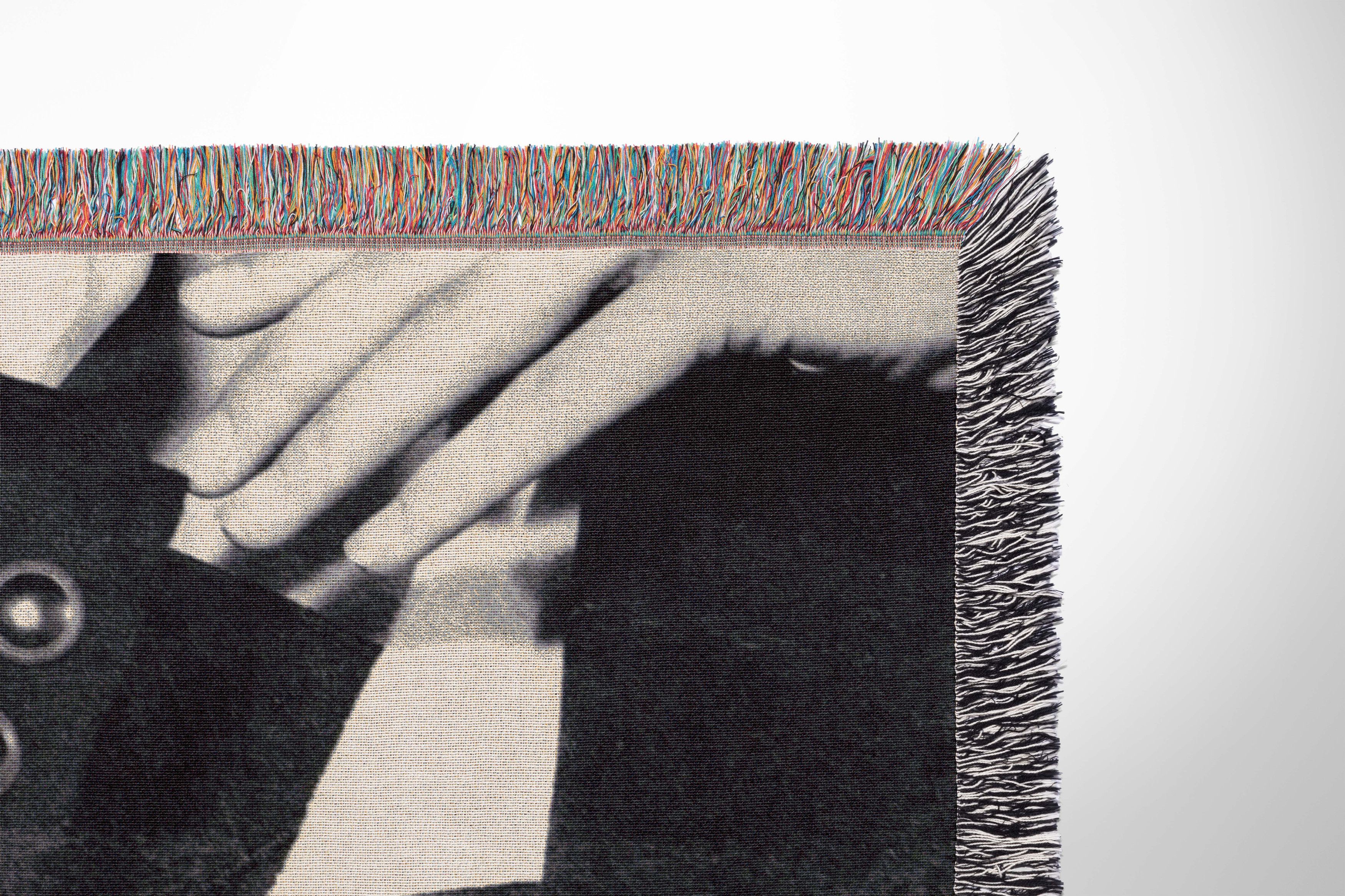 Yohji Yamamoto Yohji Yamamoto Blanket Woven Art Poster Fashion Gift Logo Size ONE SIZE - 4 Thumbnail