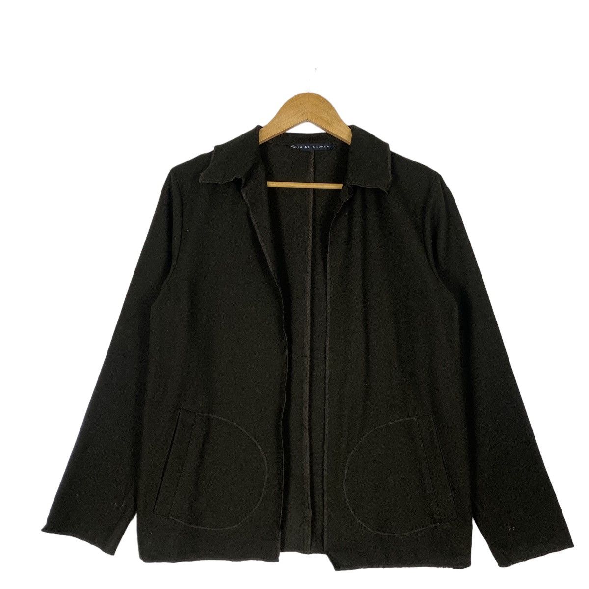 Japanese Brand Ralph Lauren wool cardigan jacket coat Size M / US 6-8 / IT 42-44 - 1 Thumbnail