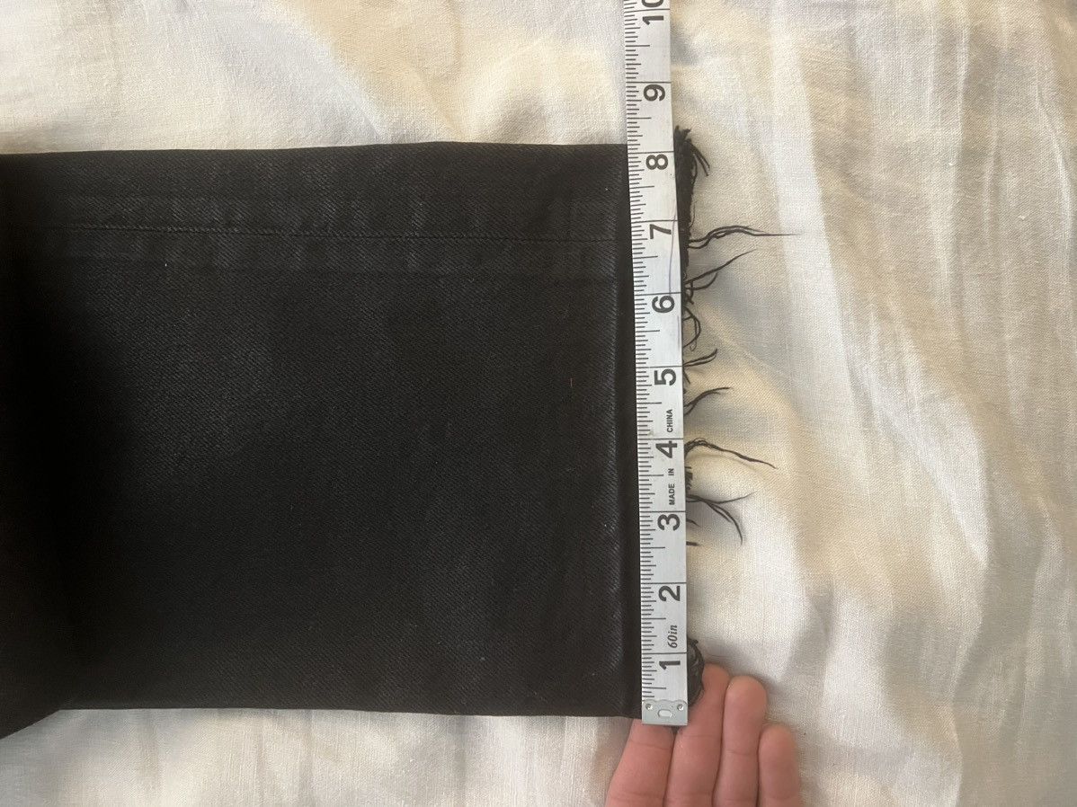 No Maintenance No Maintenance Black Waxed Denim Size US 31 - 5 Thumbnail