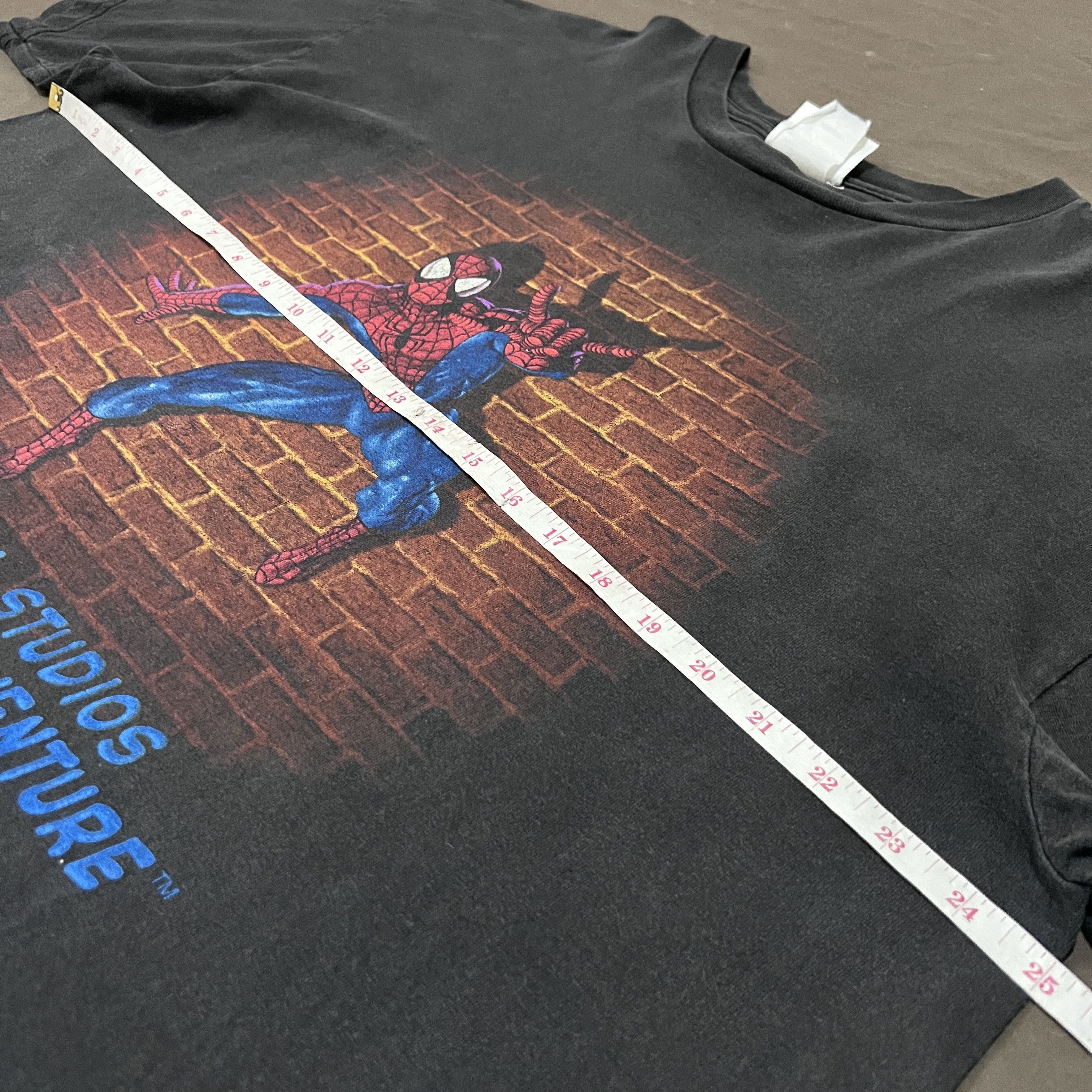 Marvel Comics Vintage 90s Spider-Man Movie Promo Tee 2XL Faded Size US XXL / EU 58 / 5 - 12 Thumbnail