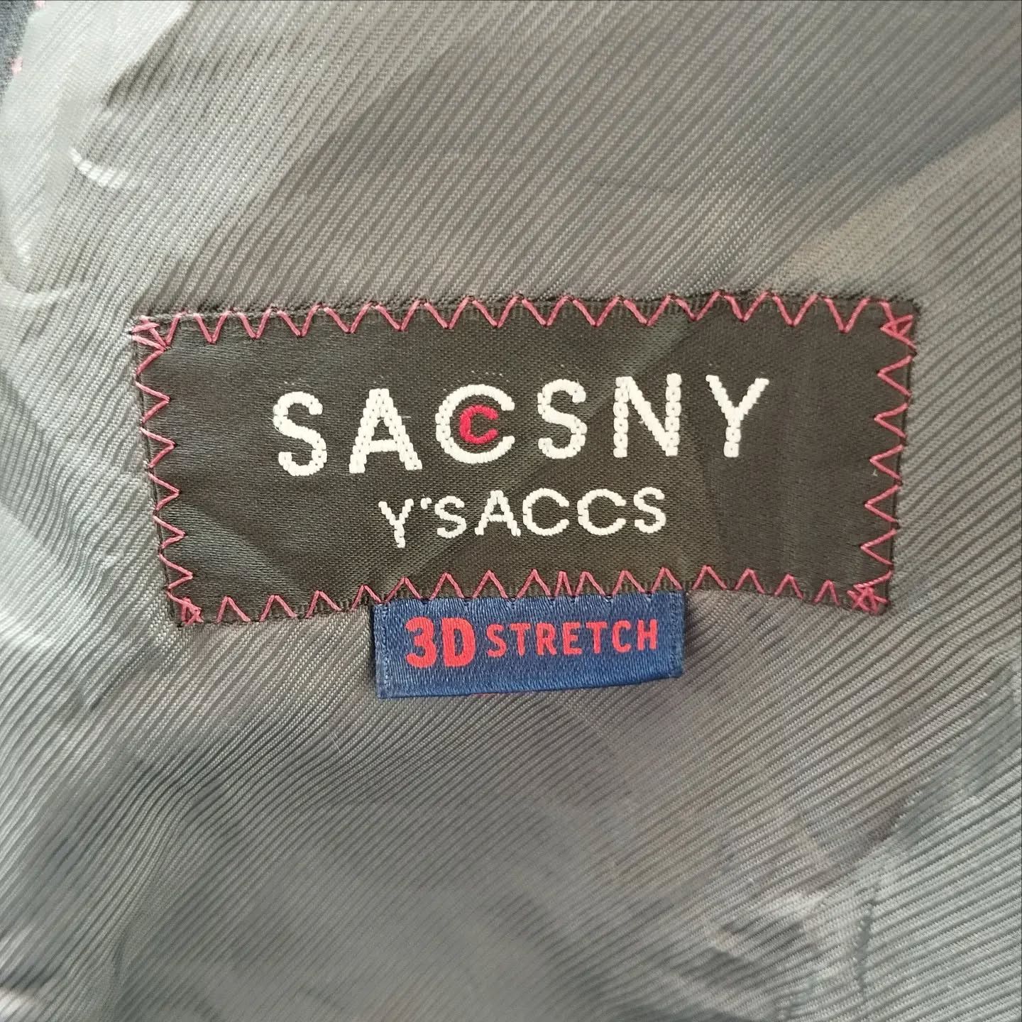Yohji Yamamoto SACSNY Y’SACCS SUIT BY YOHJI YAMAMOTO Size 40S - 3 Thumbnail