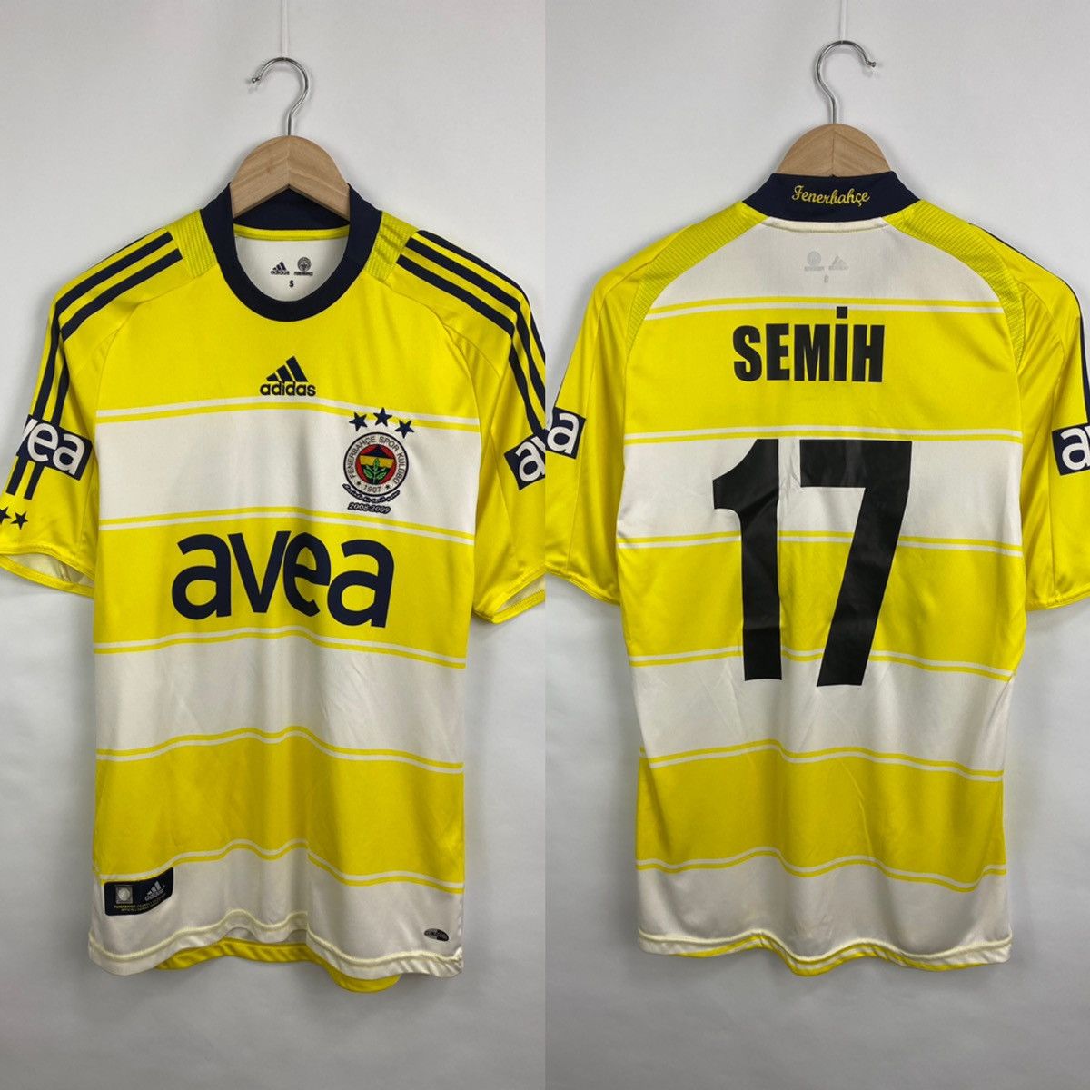 Adidas 🇹🇷 Vintage 2008 Fenerbahce Semih Adidas t-shirt rare retro Size US S / EU 44-46 / 1 - 1 Thumbnail