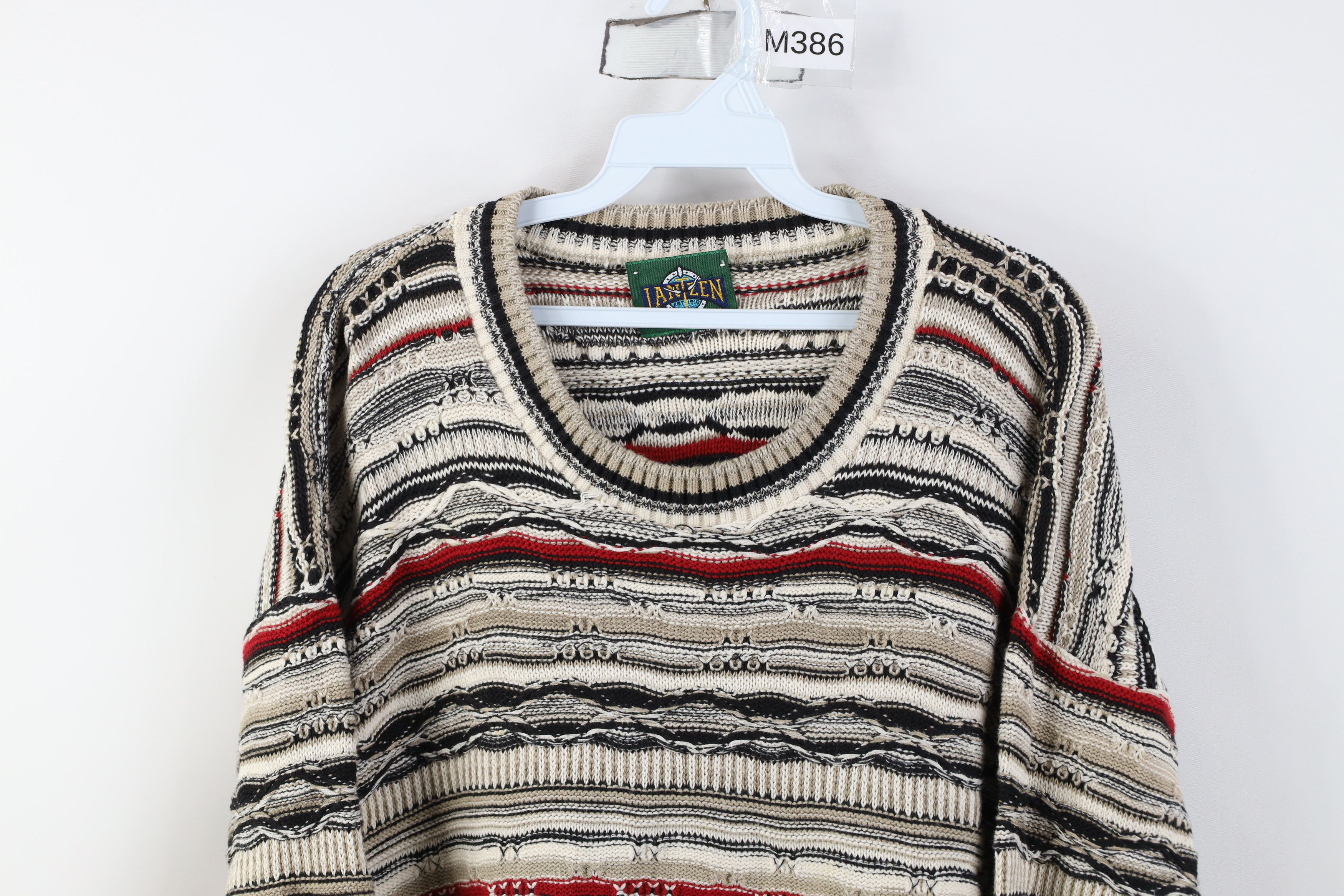 Vintage Vintage 90s Coogi Style Bassmaster Knit Crewneck Sweater USA Size US M / EU 48-50 / 2 - 2 Thumbnail