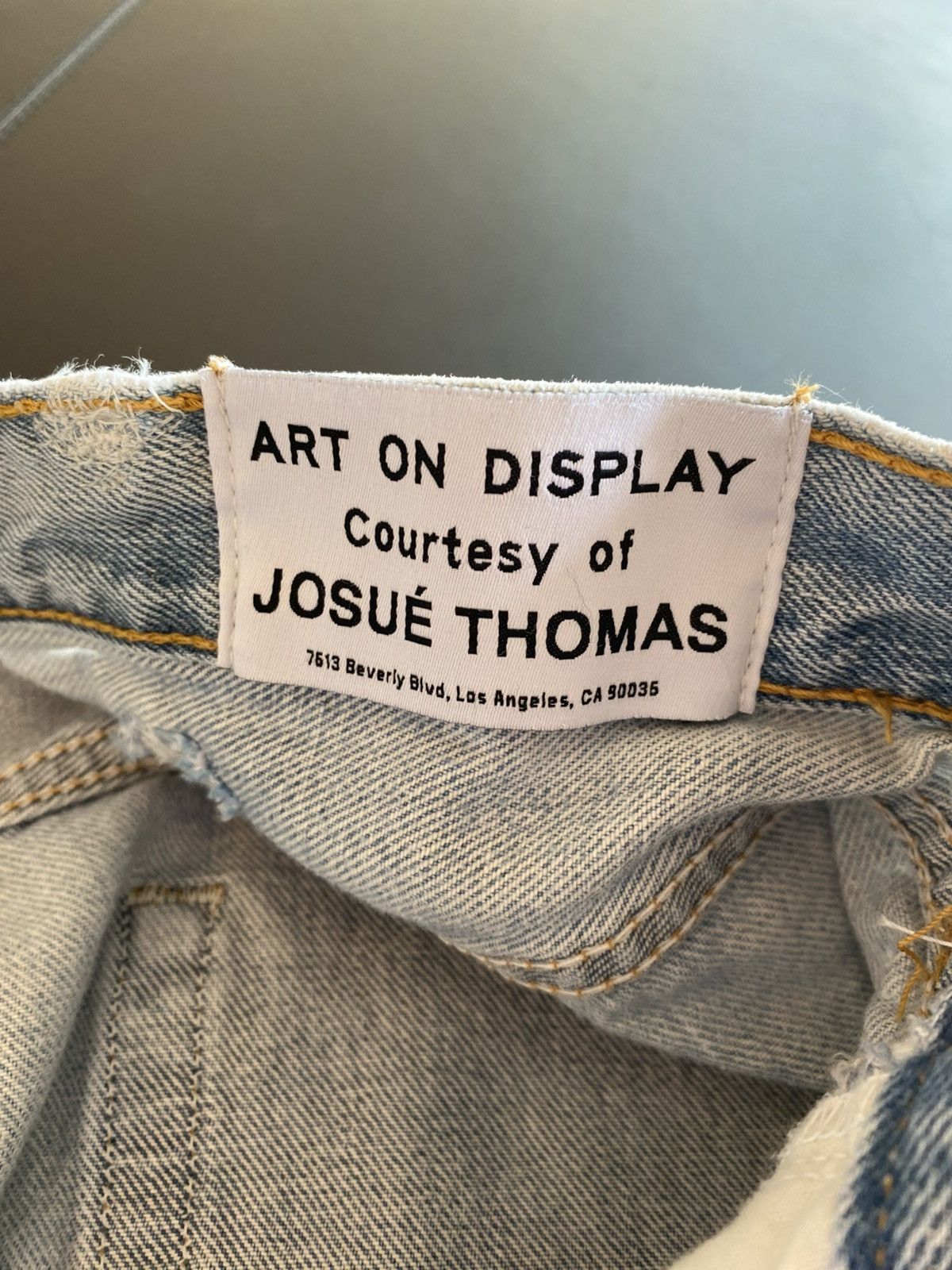 Gallery Dept. Gallery Dept. Mixed Blue Denim Short Size US 38 / EU 54 - 4 Thumbnail