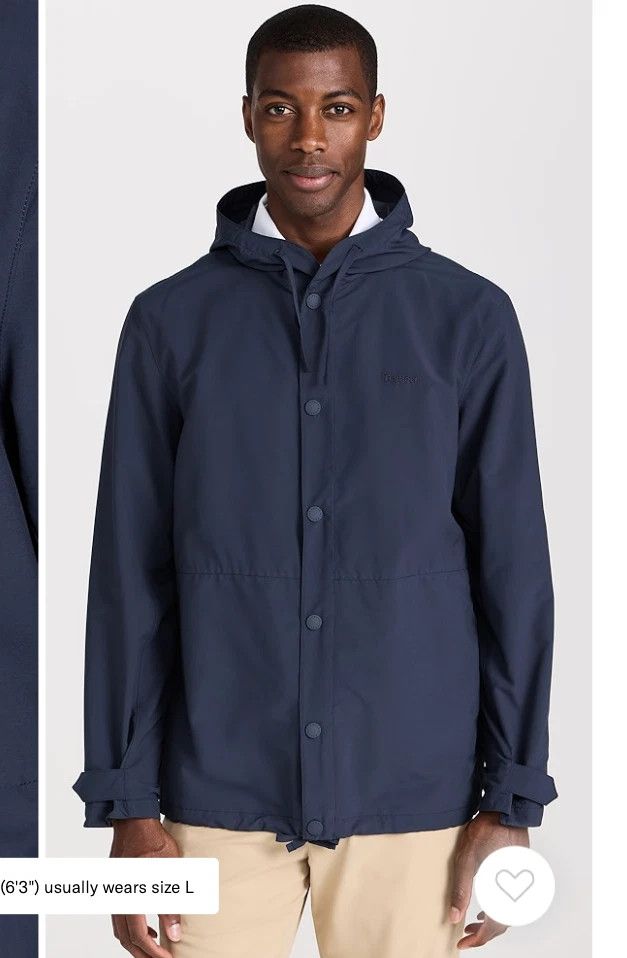 Barbour Barbour Newland Lightweight Water Resistant Hooded Jacket Size US M / EU 48-50 / 2 - 2 Thumbnail