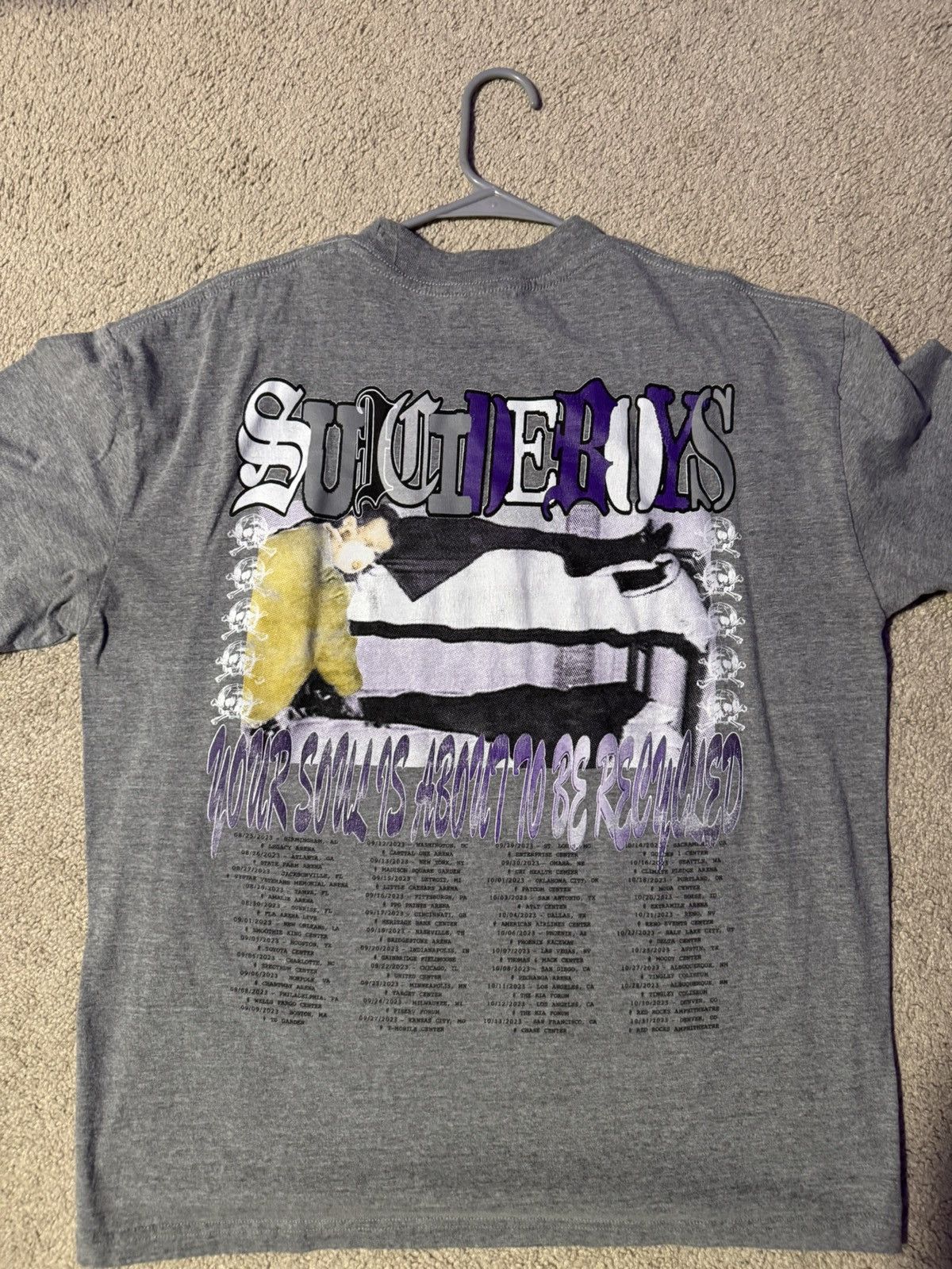 G59 Records Greyday 2023 Tour tee Size US L / EU 52-54 / 3 - 3 Thumbnail