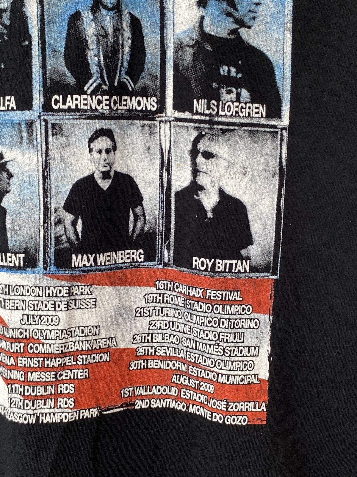 Band Tees Vintage Bruce Springsteen & The Estreet Band 2009 Tour Size US L / EU 52-54 / 3 - 9 Thumbnail