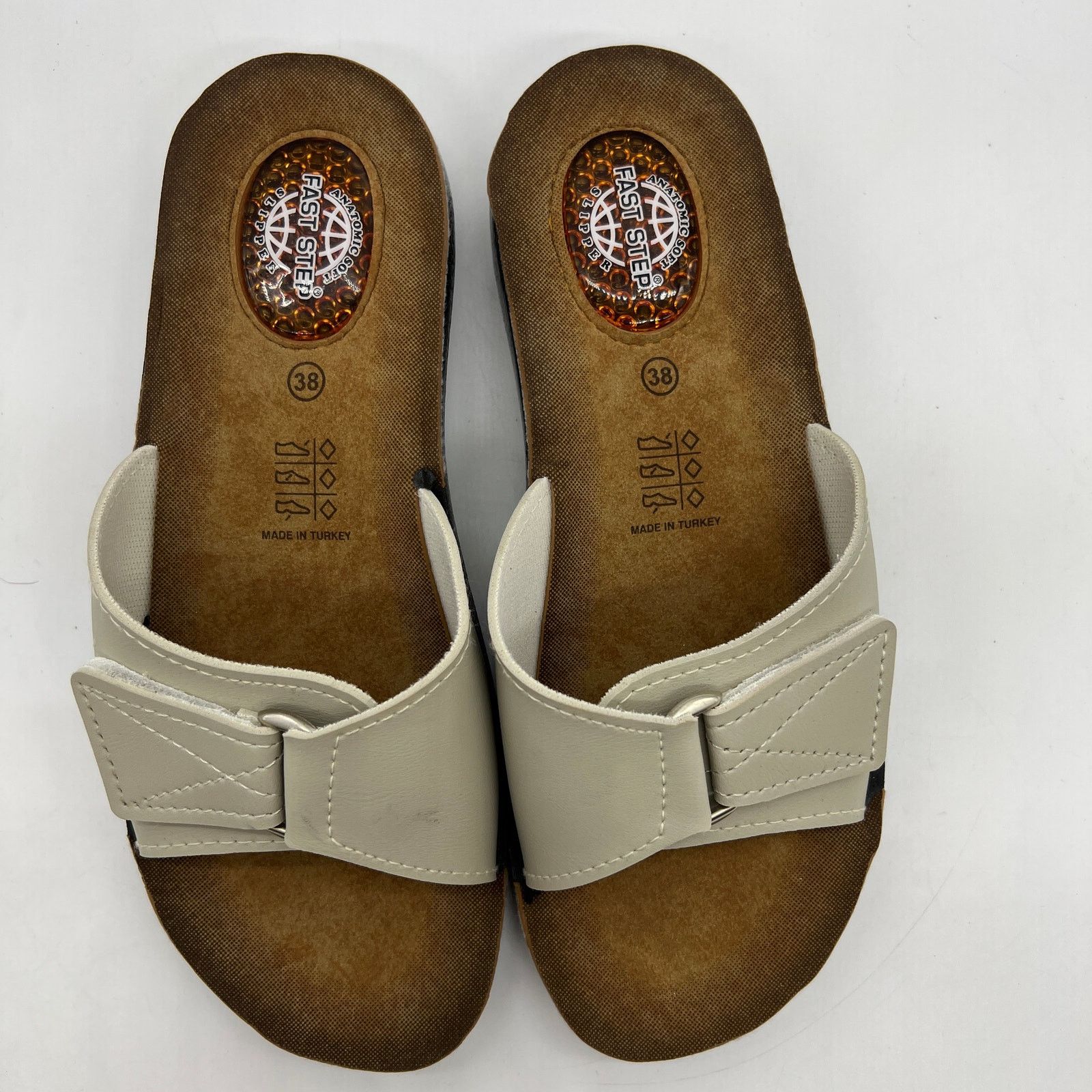 Other FAST STEP Women's Shoes Size 38EU / 7.5-8US Brown Slipper Size US 7.5 / IT 37.5 - 1 Thumbnail
