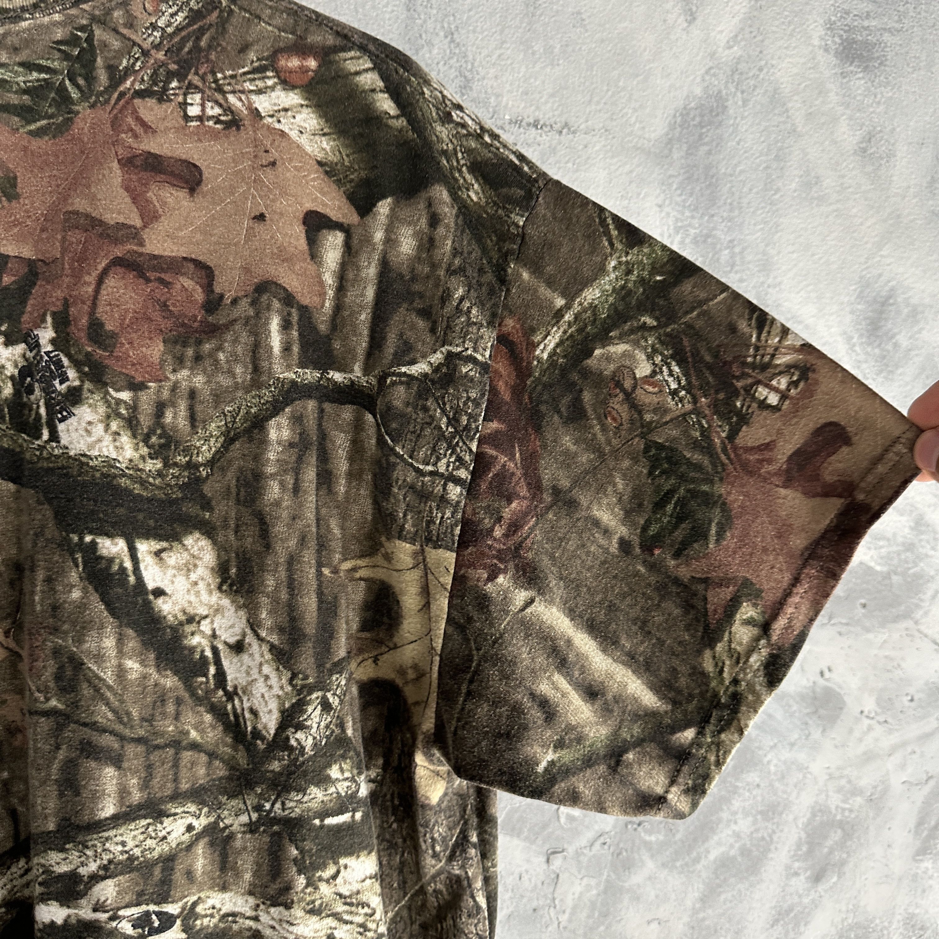 Mossy Oaks Vintage Mossy Oak Camo Camouflage T Shirt Mens Breakup Size US XL / EU 56 / 4 - 9 Thumbnail