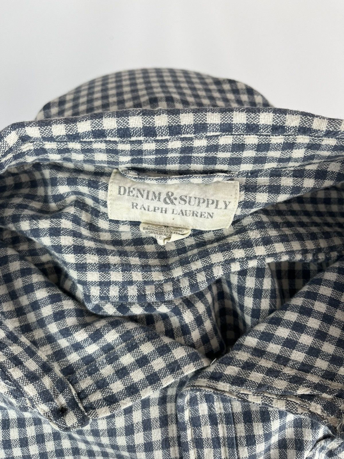 Denim & Supply Ralph Lauren × Polo Ralph Lauren × Vintage Denim & Supply Ralph Lauren Check Plaid Shirt (0417) Size US XL / EU 56 / 4 - 8 Thumbnail