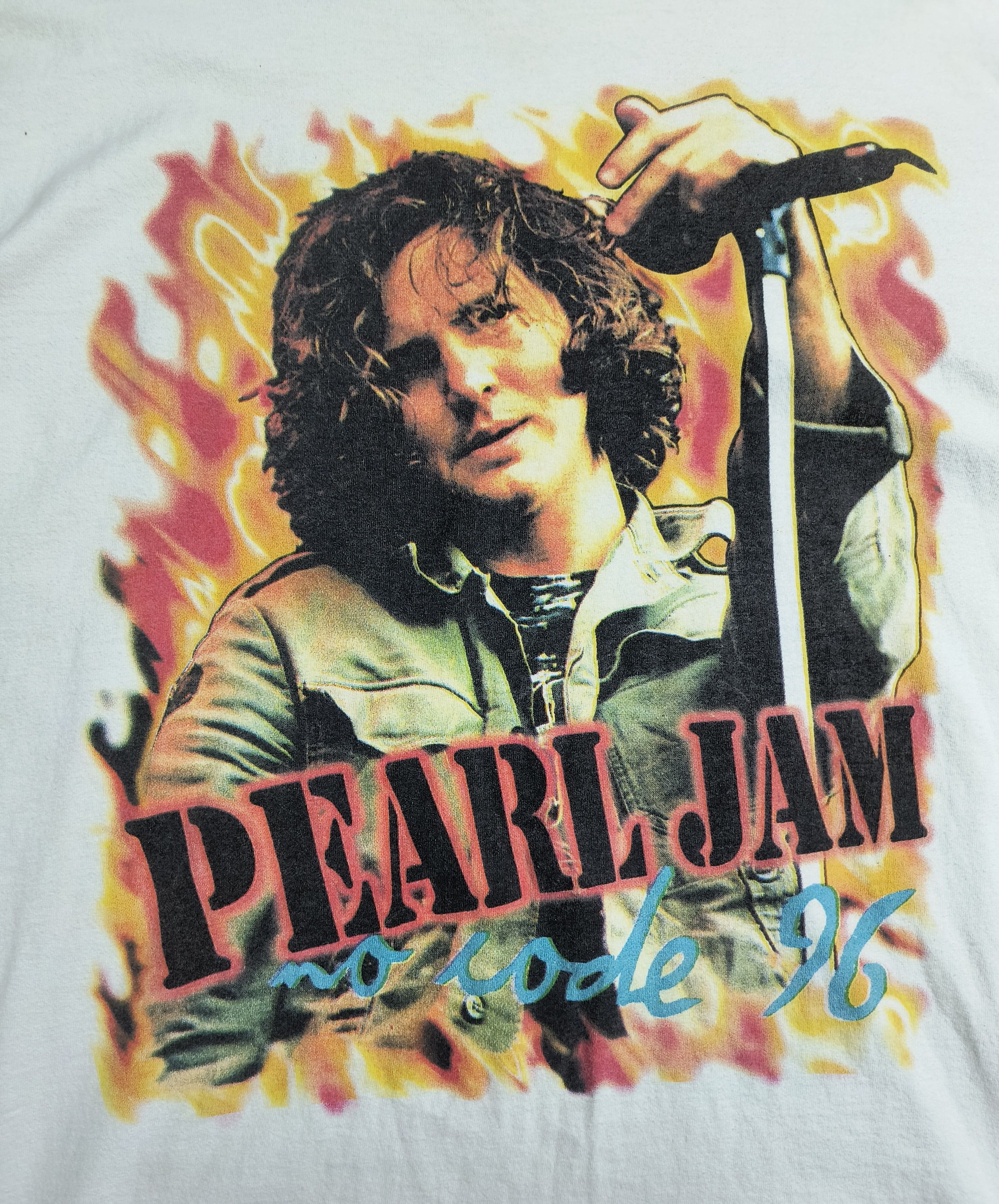 Band Tees Vintage Pearl Jam no code 1996 Size US L / EU 52-54 / 3 - 1 Thumbnail