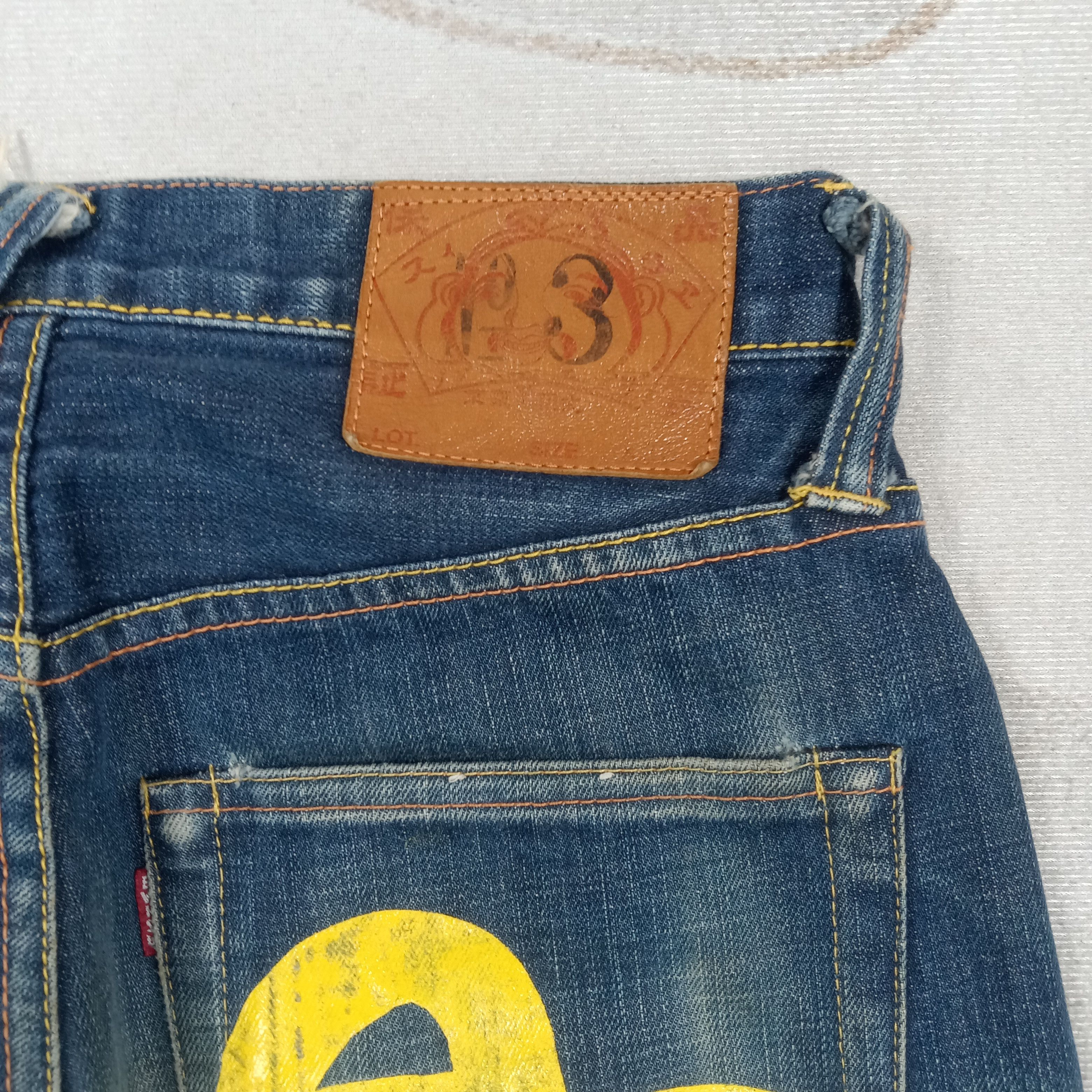 Evisu Evisu Japanese Brand Daicock Custom Denim Jeans C280N16 Size US 28 / EU 44 - 3 Thumbnail