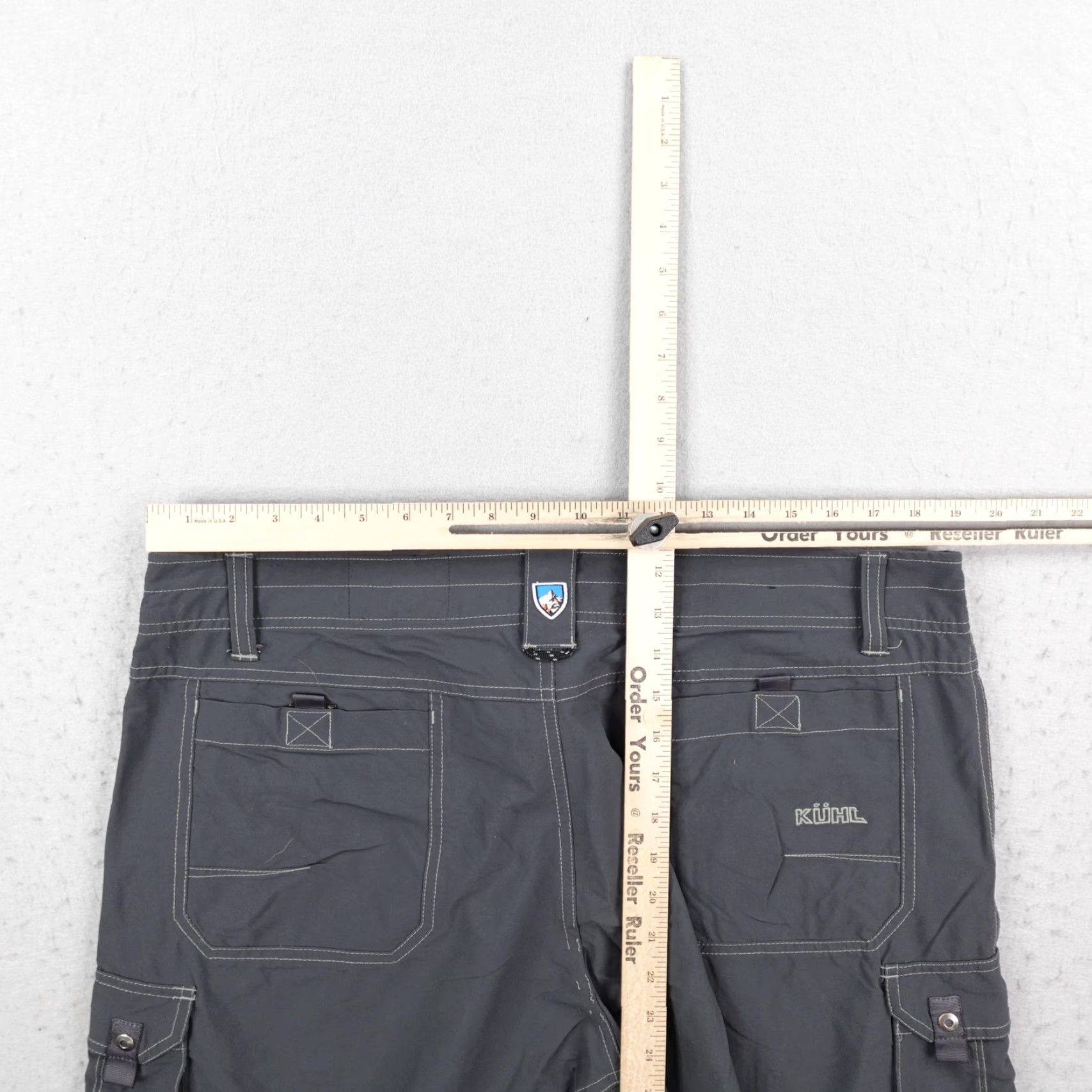 Vintage KÜHL Shorts Mens 38 Gray Cargo Trail Hiking Lightweight Outdoors Flex Stretch Outdoor Mens Size US 38 / EU 54 - 7 Thumbnail