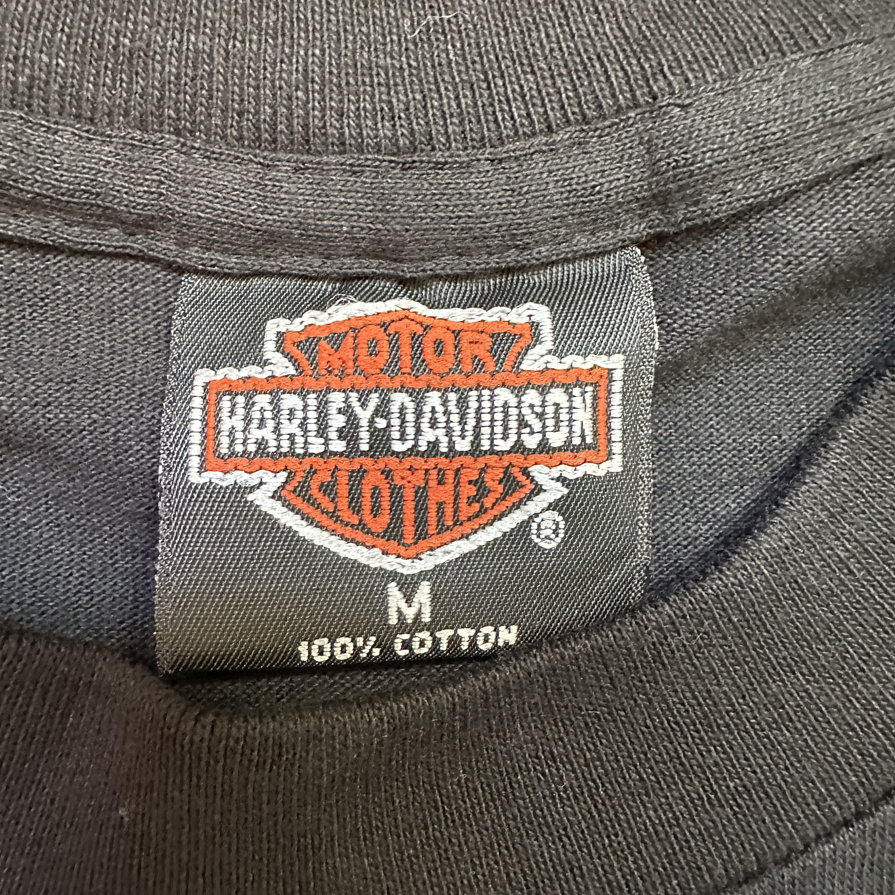 Harley Davidson Vintage Harley Davidson T-Shirt Rare 2-Sided 90s Rare Size M Size US M / EU 48-50 / 2 - 4 Thumbnail
