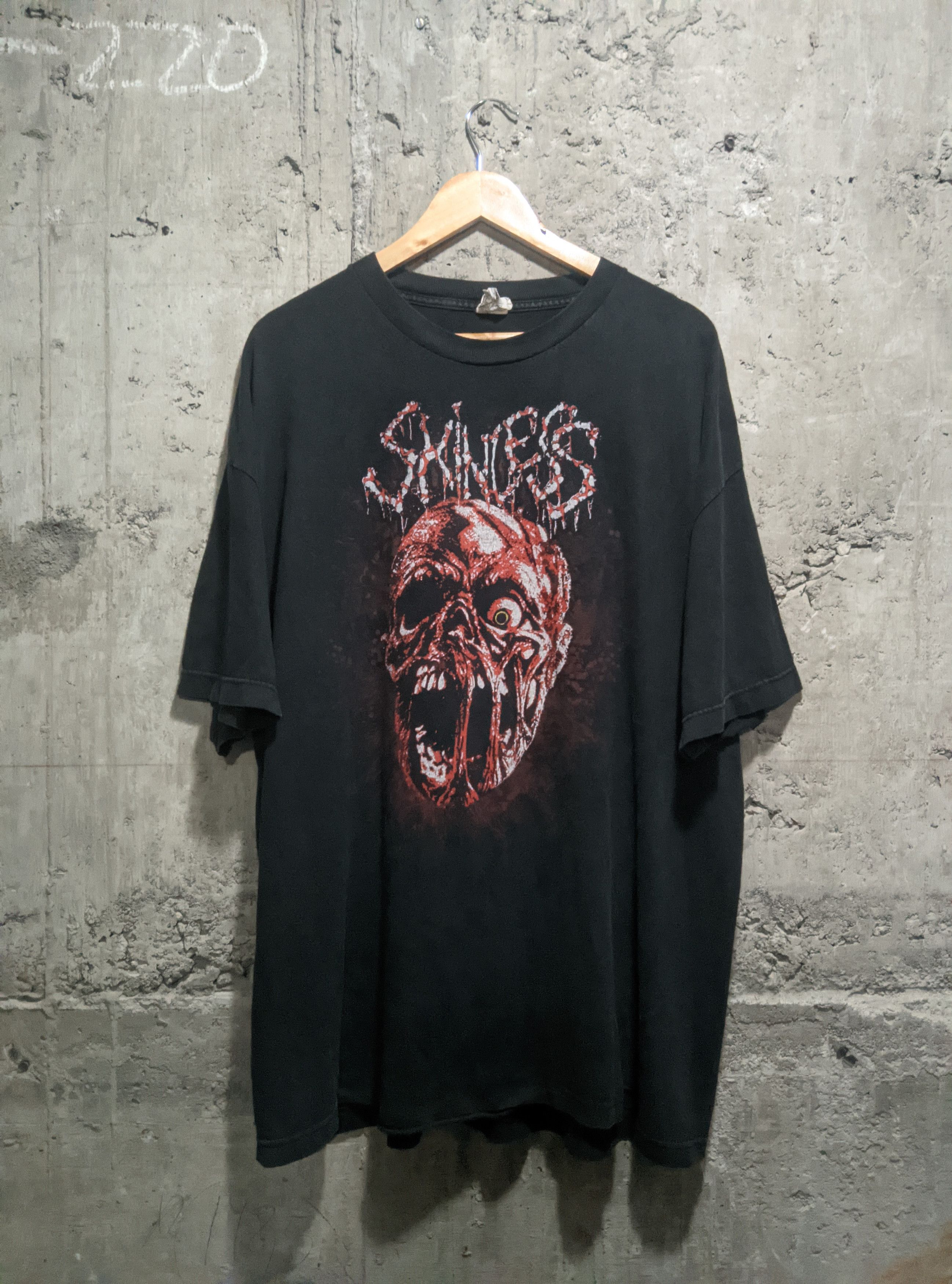 Band Tees Vintage 2000s skinless feed the meat grinder death metal Size US XXL / EU 58 / 5 - 1 Thumbnail