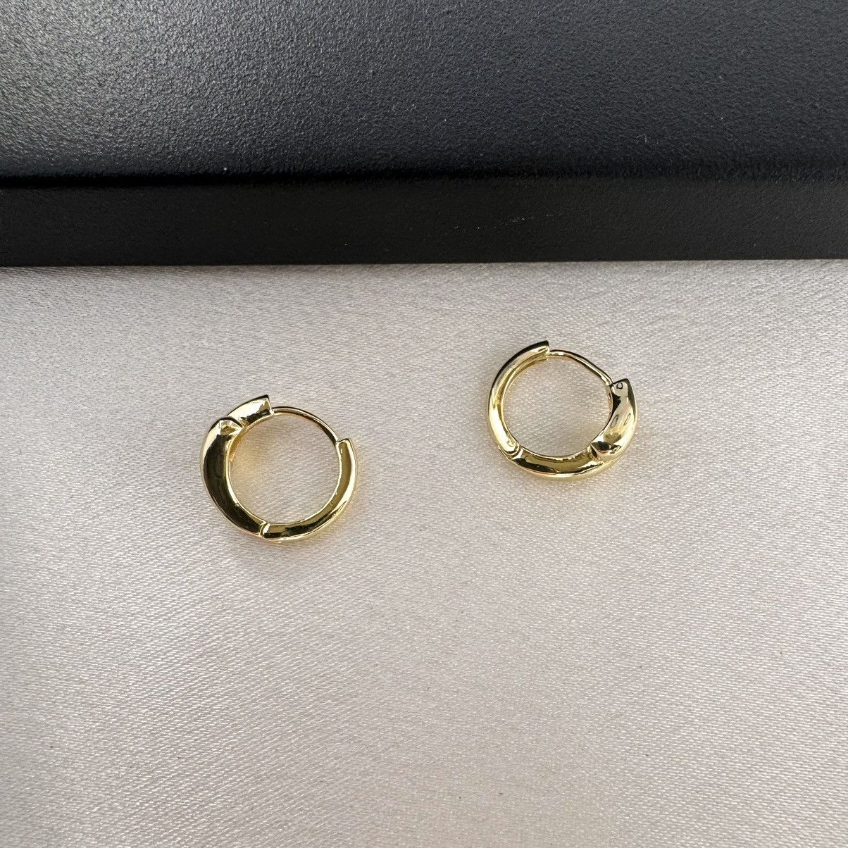 Designer × Other Small Gold Hoop Earrings for Women Size ONE SIZE - 3 Thumbnail