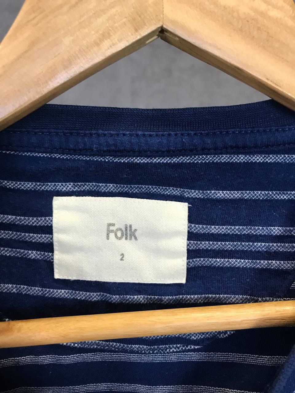 Designer Folk designer striped tee Size US S / EU 44-46 / 1 - 4 Thumbnail