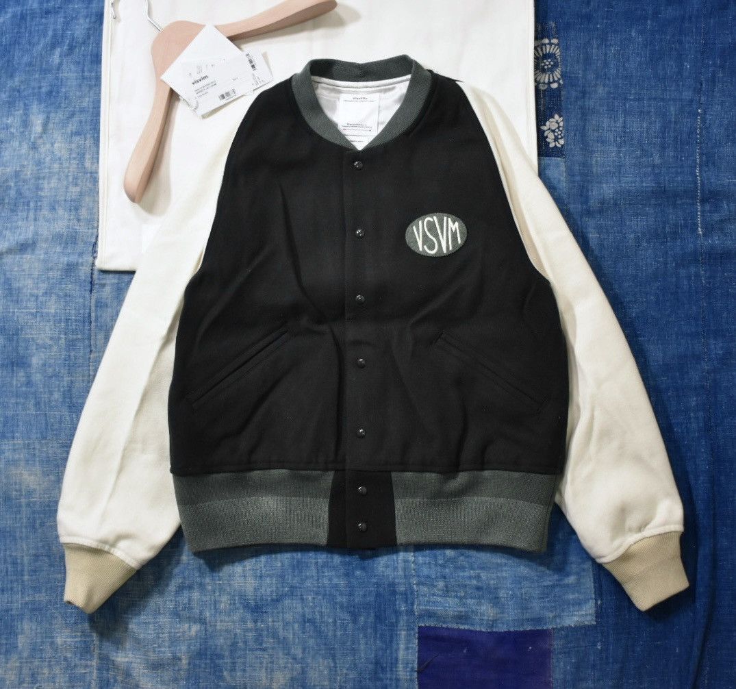 Visvim VISVIM VARSITY SB JKT (WOOL) | Grailed