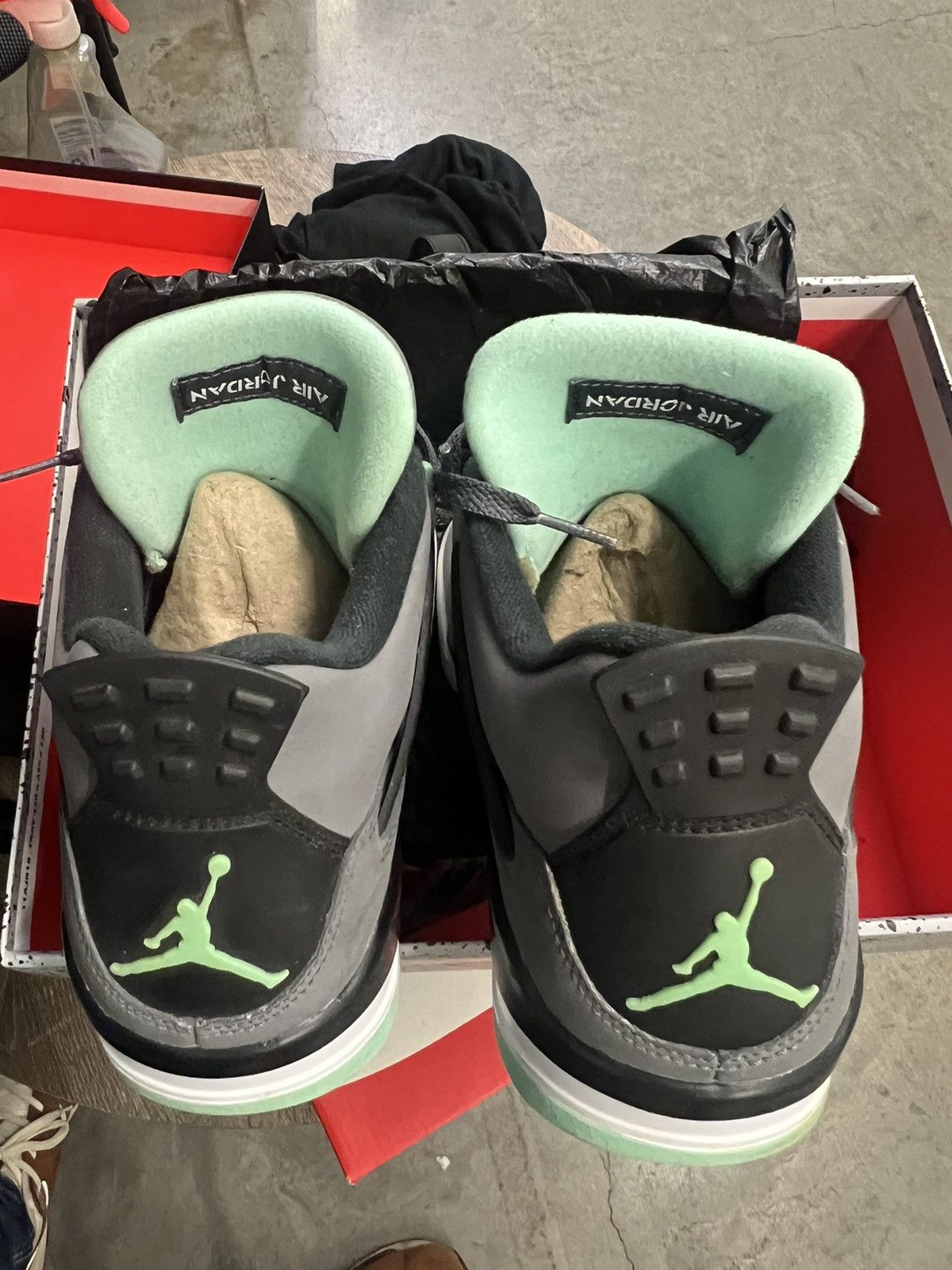 Jordan Brand Jordan Retro 4 Green Glow Size US 10.5 / EU 43-44 - 6 Thumbnail