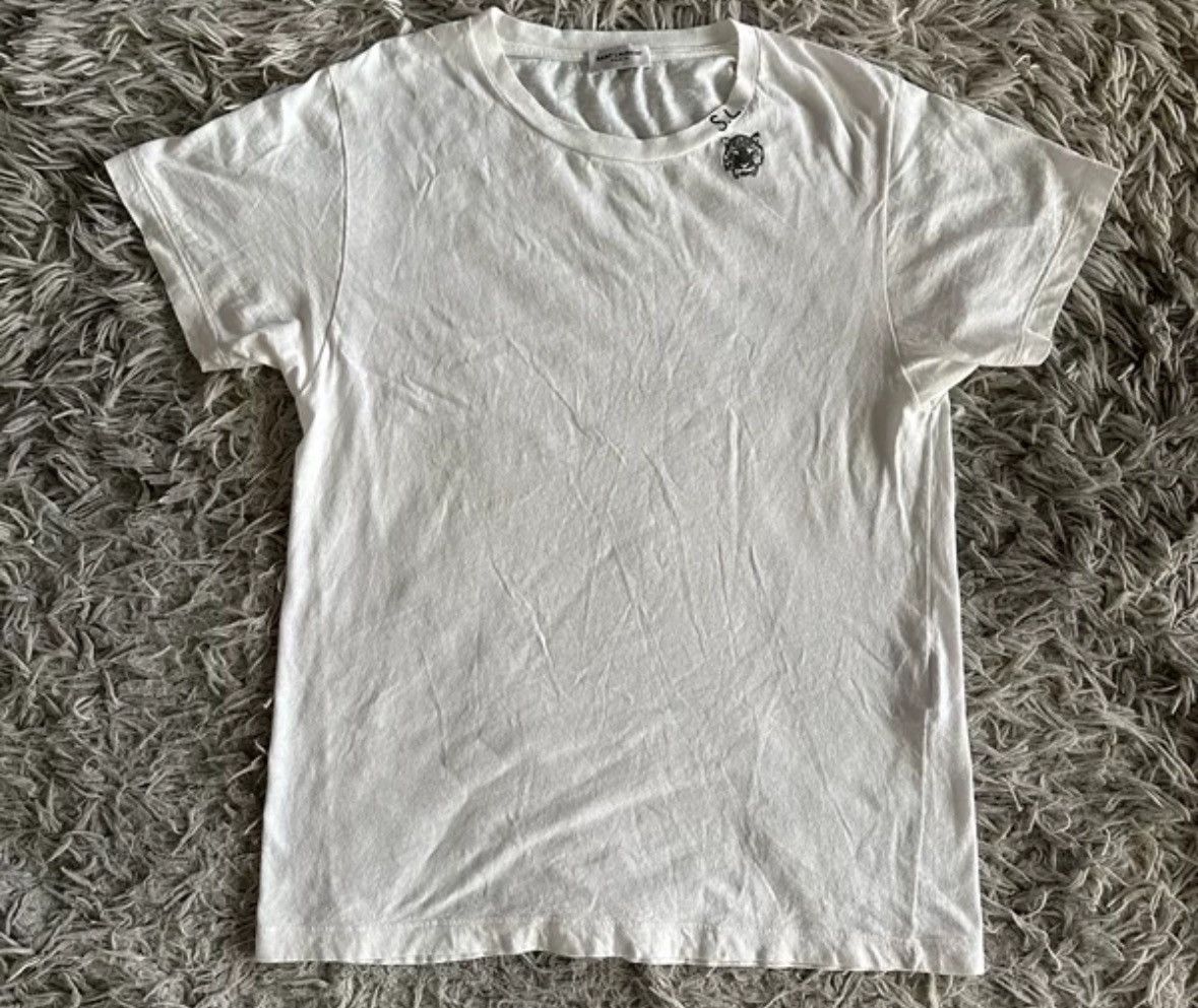 Saint Laurent Paris × Yves Saint Laurent Saint Laurent SLP 15SS White Tiger Short sleeved T-shirt Size US S / EU 44-46 / 1 - 3 Thumbnail
