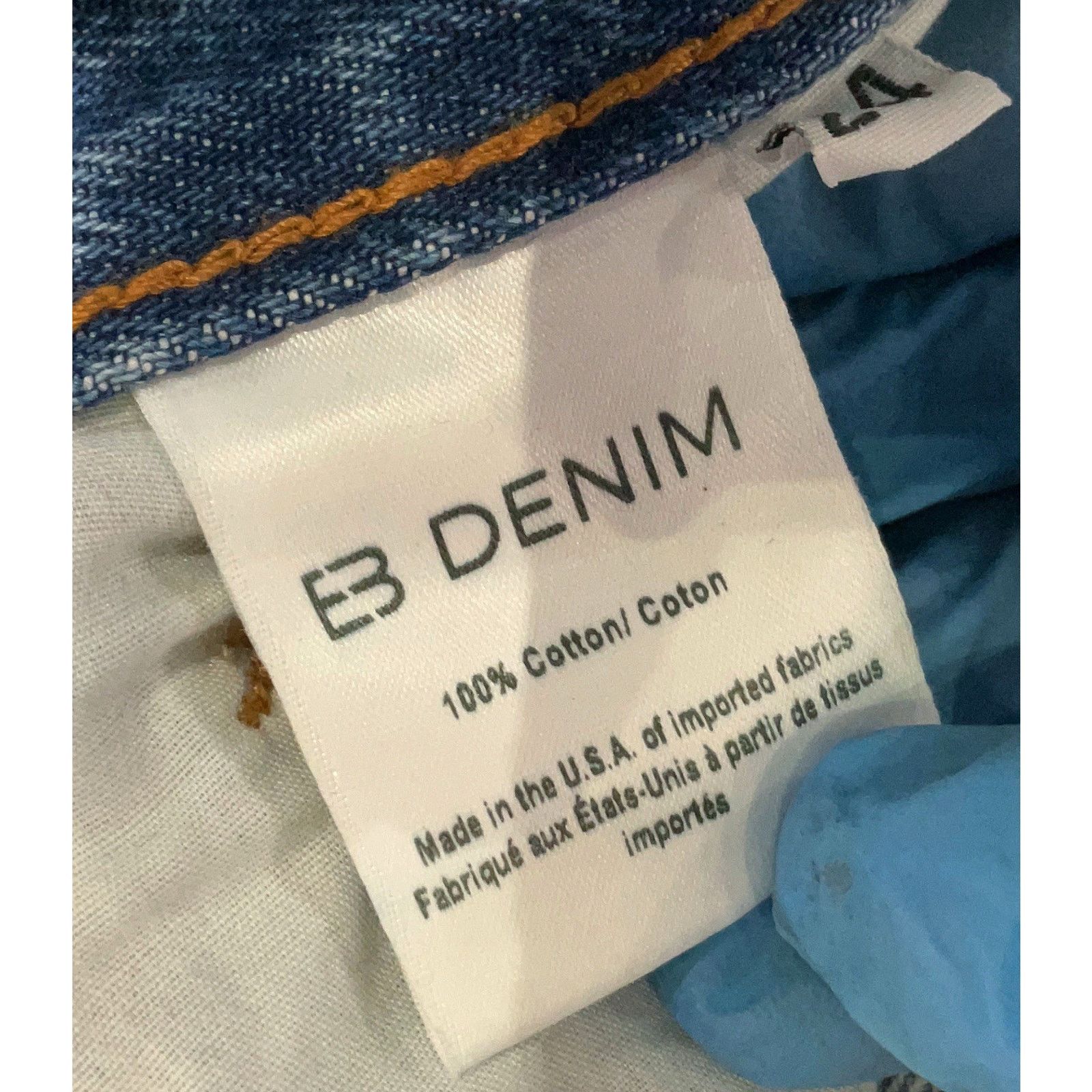 EB Denim EB denim Jeanette Crossover Jean Shorts 24 Size 24" / US 00 / IT 34 - 7 Thumbnail