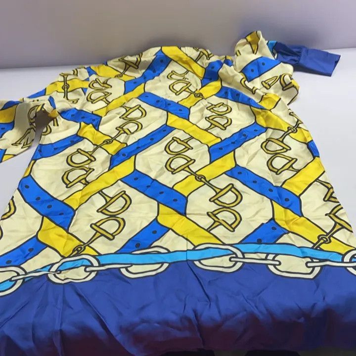 Gucci Gucci SS23 Printed Long Sleeve Bow Shirt-2507 Size L / US 10 / IT 46 - 6 Thumbnail