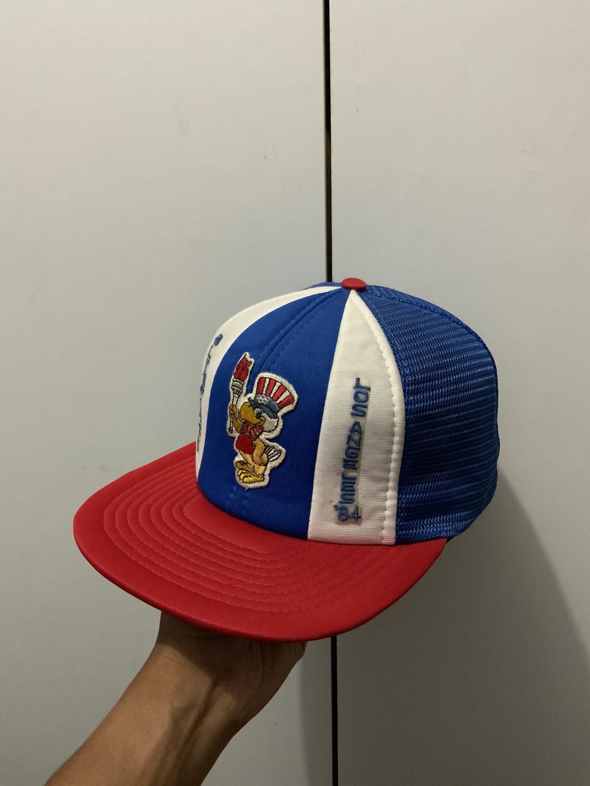 USA Olympics Vintage Olympic ‘84 Los Angeles Trucker Hat Size ONE SIZE - 1 Thumbnail