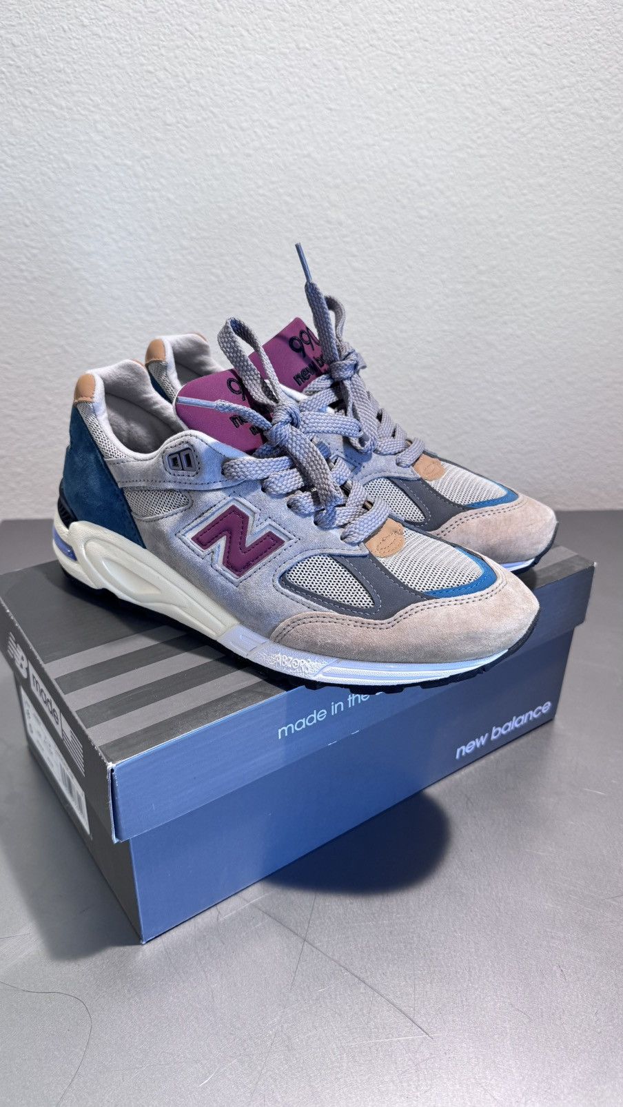 New Balance New 990v2 CP2 Size 8 MIUSA Size US 8 / EU 41 - 1 Thumbnail